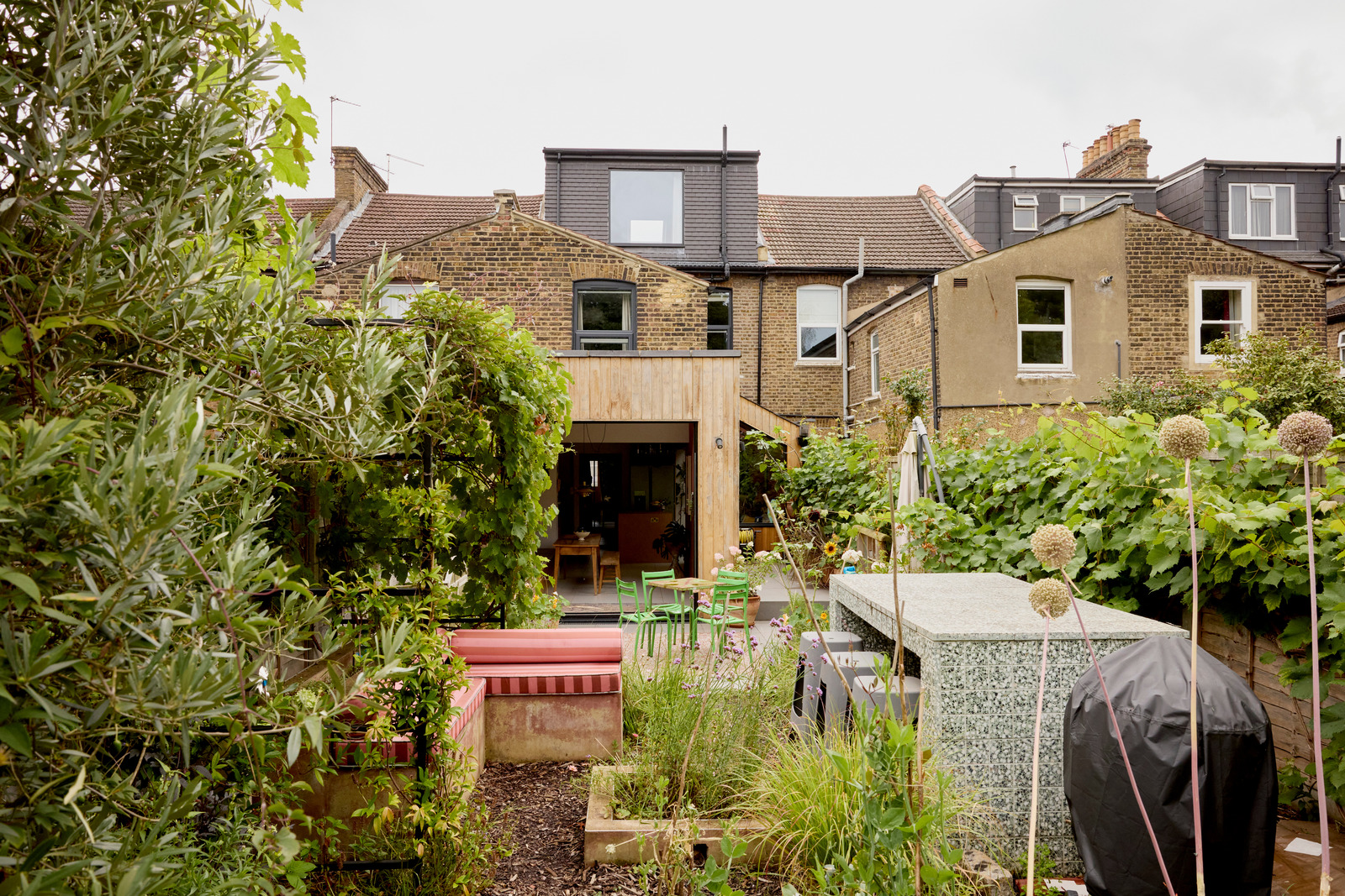 jardin maison victorienne agrandie Londres jardin maison victorienne agrandie Londres
