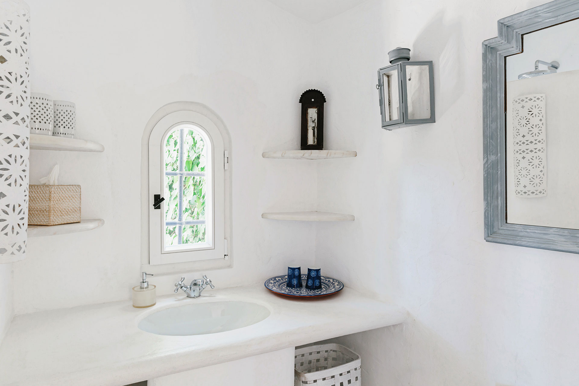 salle de bain décoration rustique chic maison de campagne portugaise Monte da Palmeira salle de bain décoration rustique chic maison de campagne portugaise Monte da Palmeira