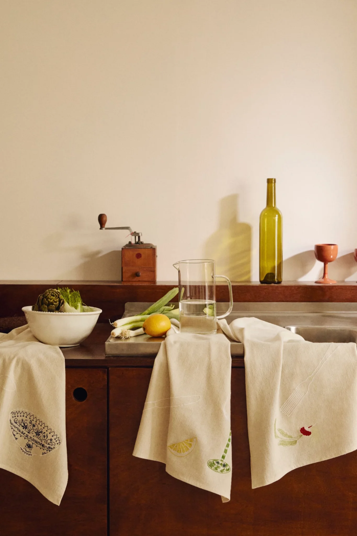 torchons collaboration Monoprix x Sarah Espeute