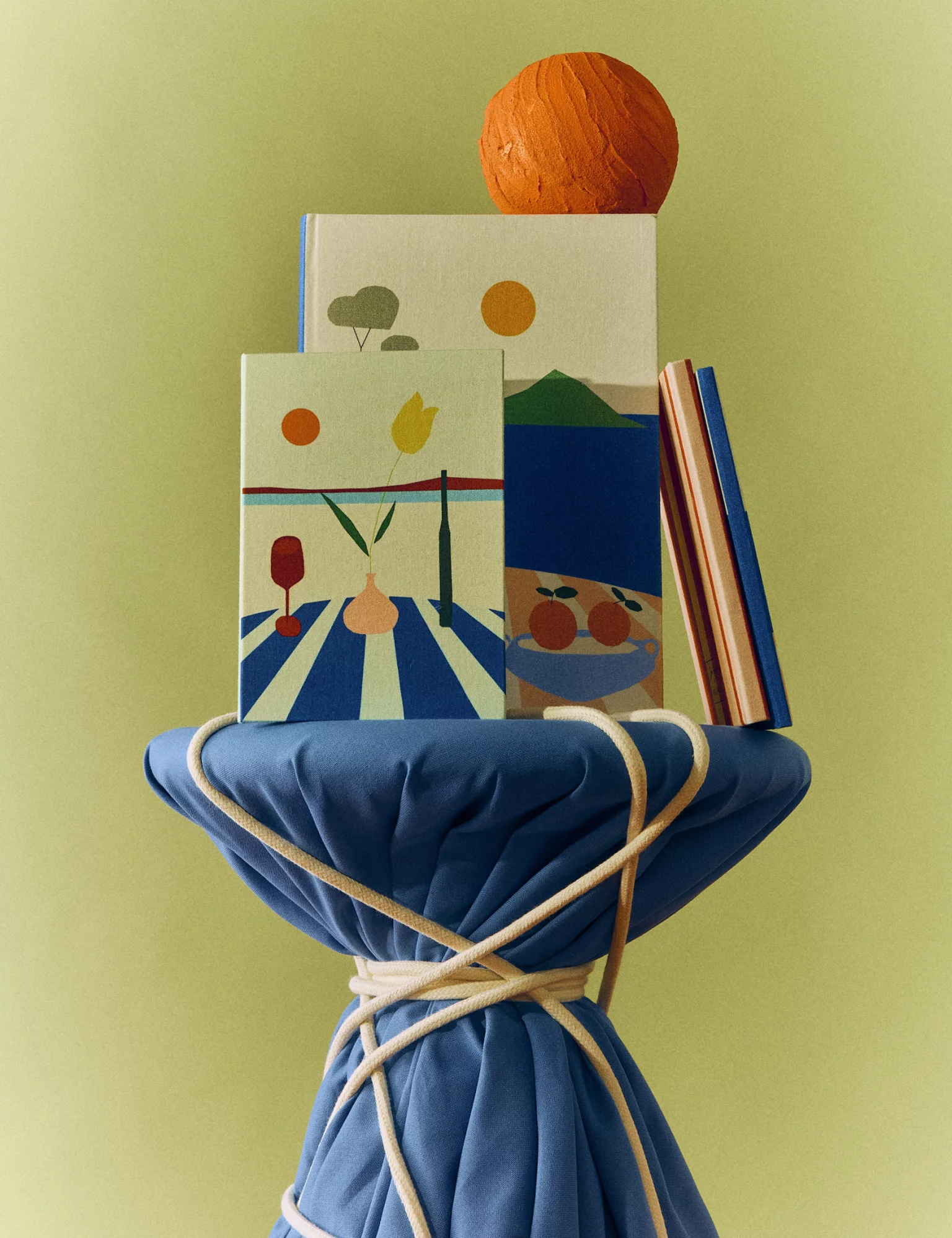carnet couverture tissu collection Monoprix x Ben Arpéa