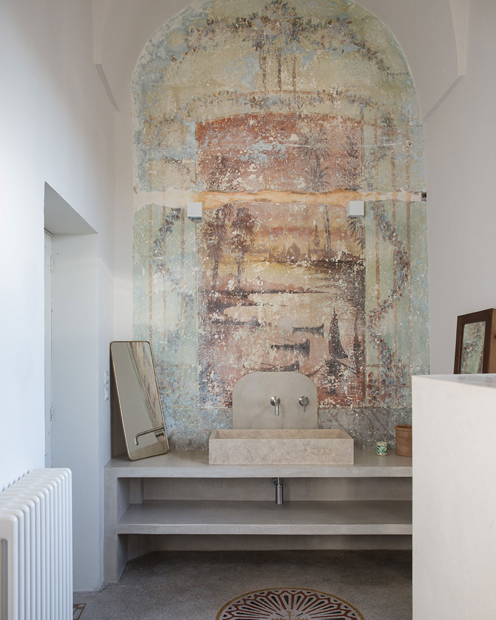 renovated bathroom in period house