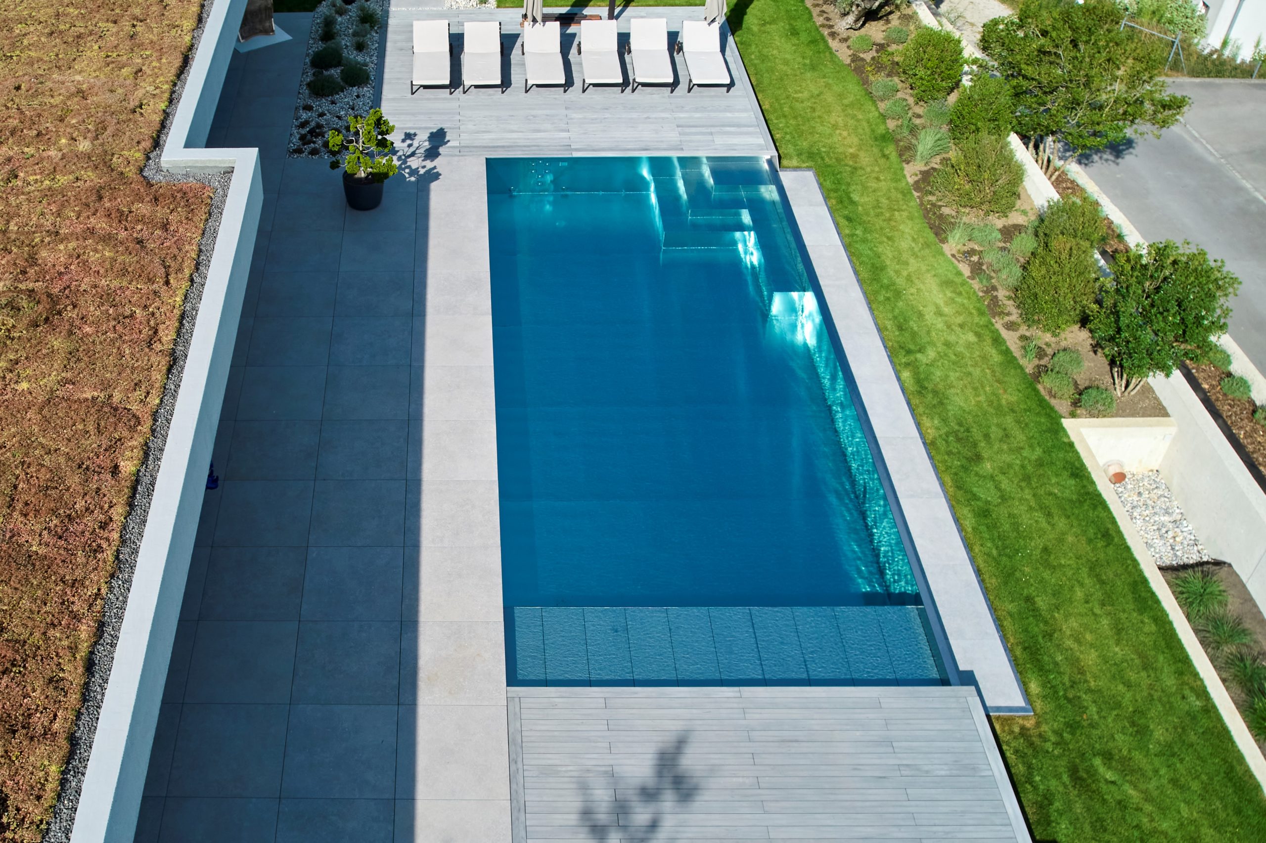 piscine inox en Suisse