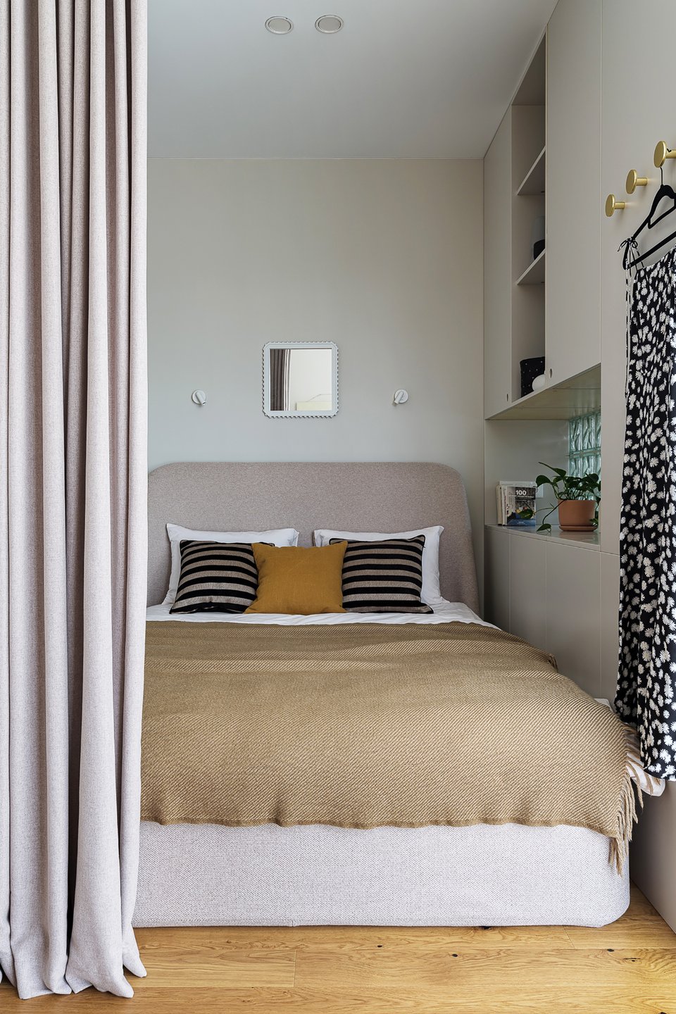 chambre dans alcôve dans un studio de 30m2 chambre dans alcôve dans un studio de 30m2