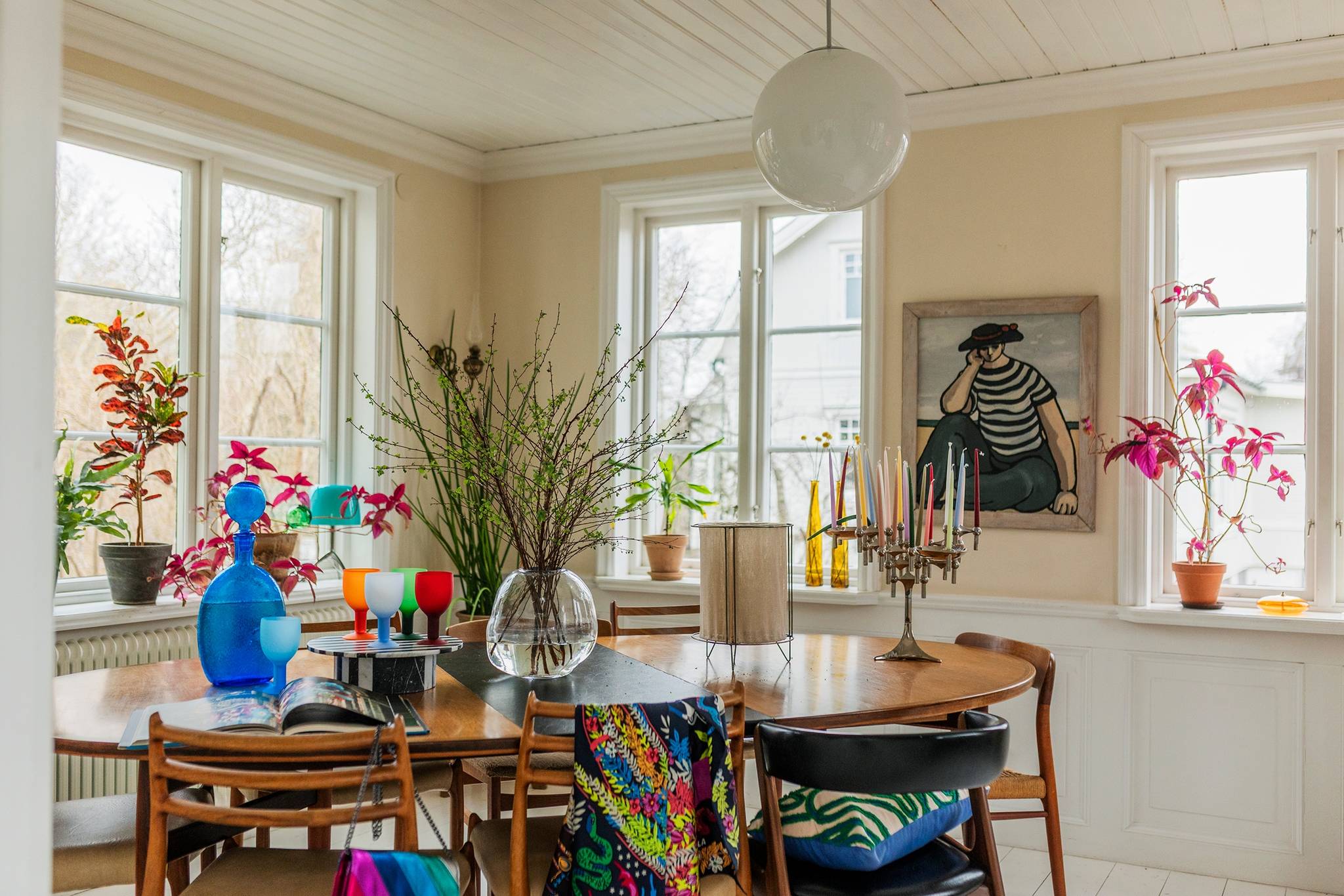 dining room period house in Sweden scandinavian decor dining room period house in Sweden scandinavian decor