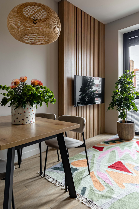 dining room and living room 37sqm student apartment contemporary decor dining room and living room 37sqm student apartment contemporary decor