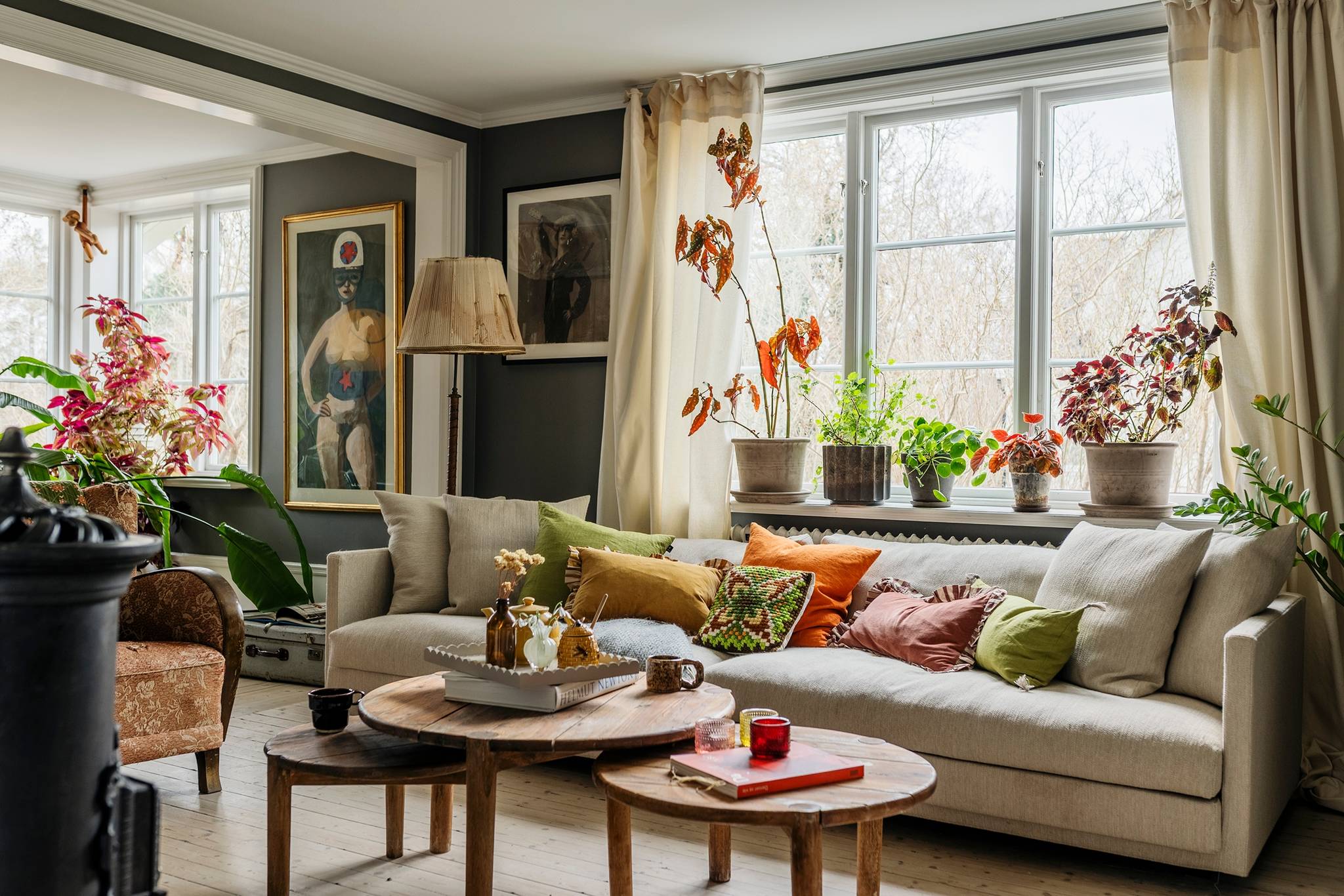living room period house in Sweden scandinavian decor living room period house in Sweden scandinavian decor