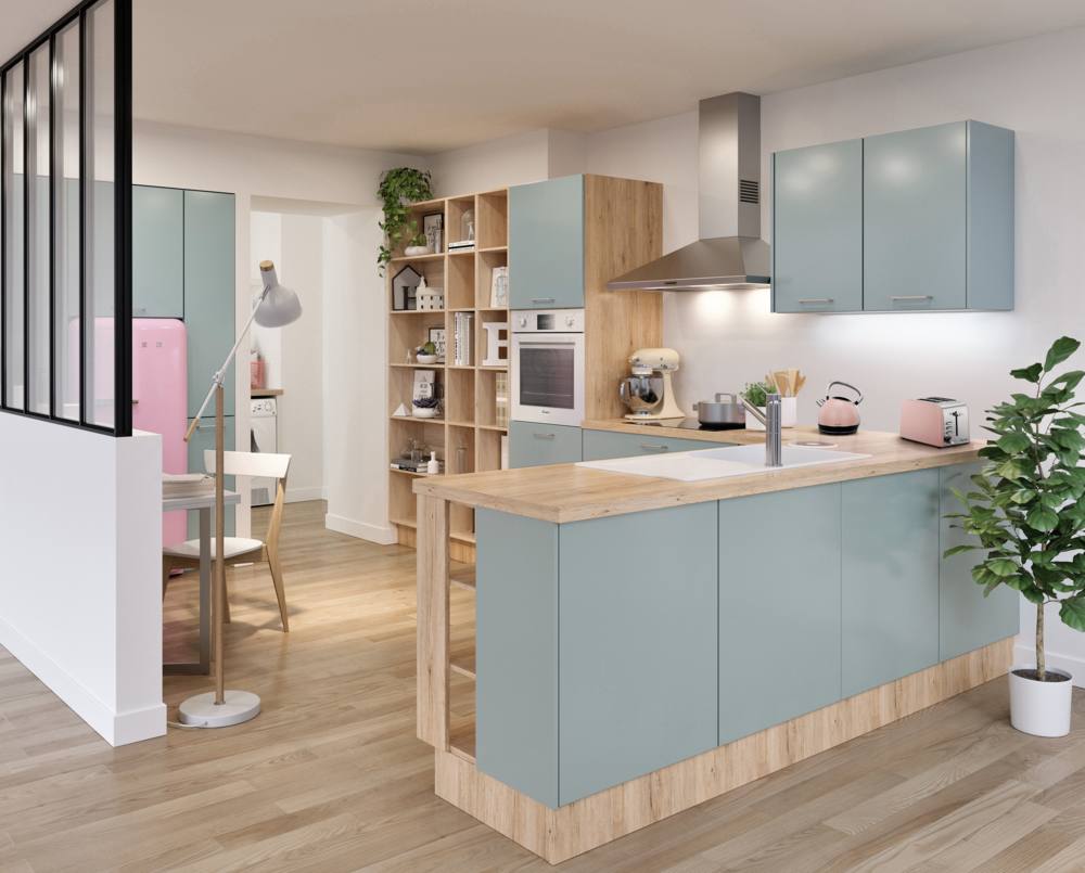 cuisine bleue et bois nouvelle cuisine But 2026 cuisine bleue et bois nouvelle cuisine But 2026