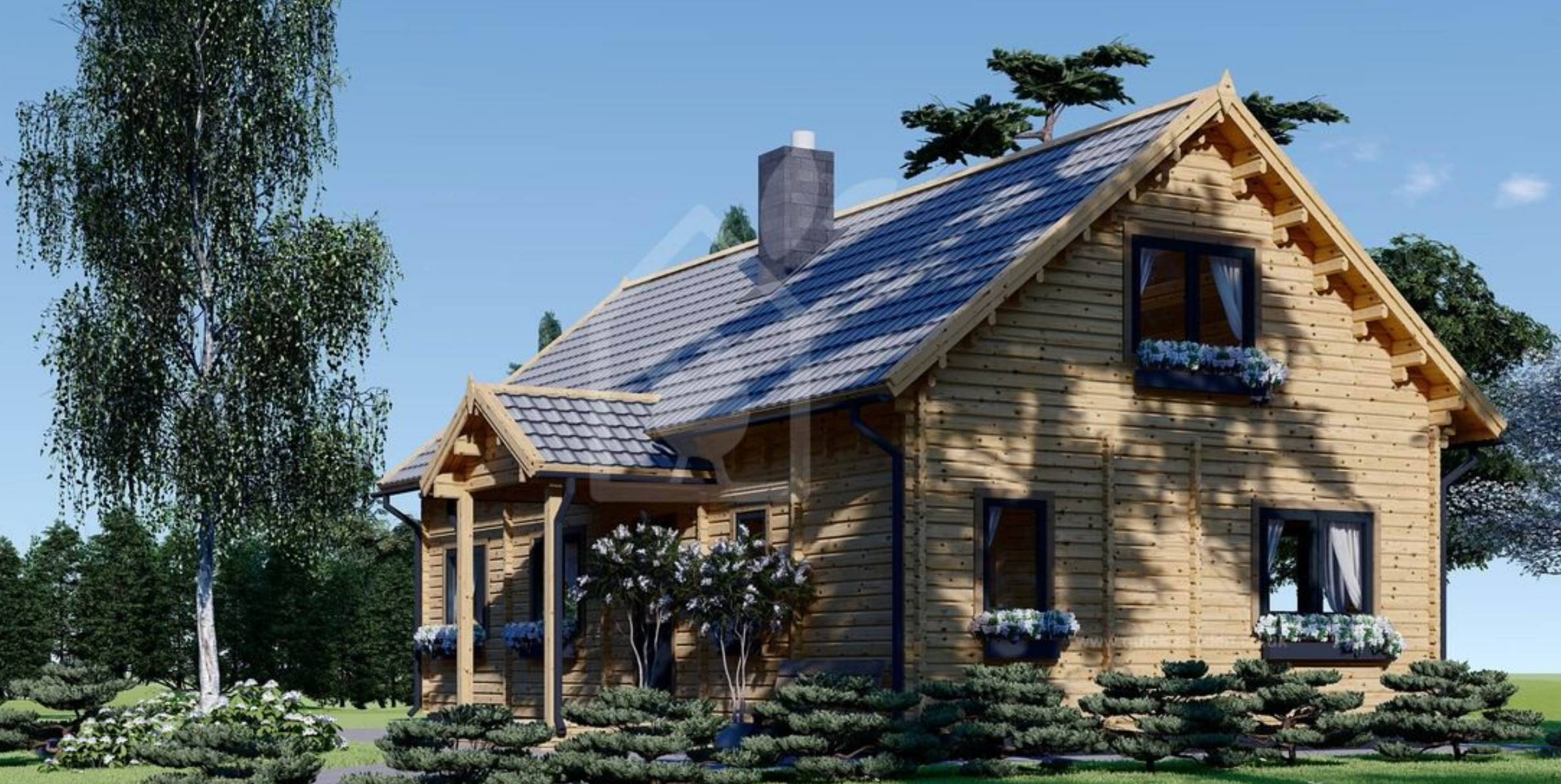 maison préfabriquée en bois de 132m2 Vera S de Pineca moins de 50000€ maison préfabriquée en bois de 132m2 Vera S de Pineca moins de 50000€