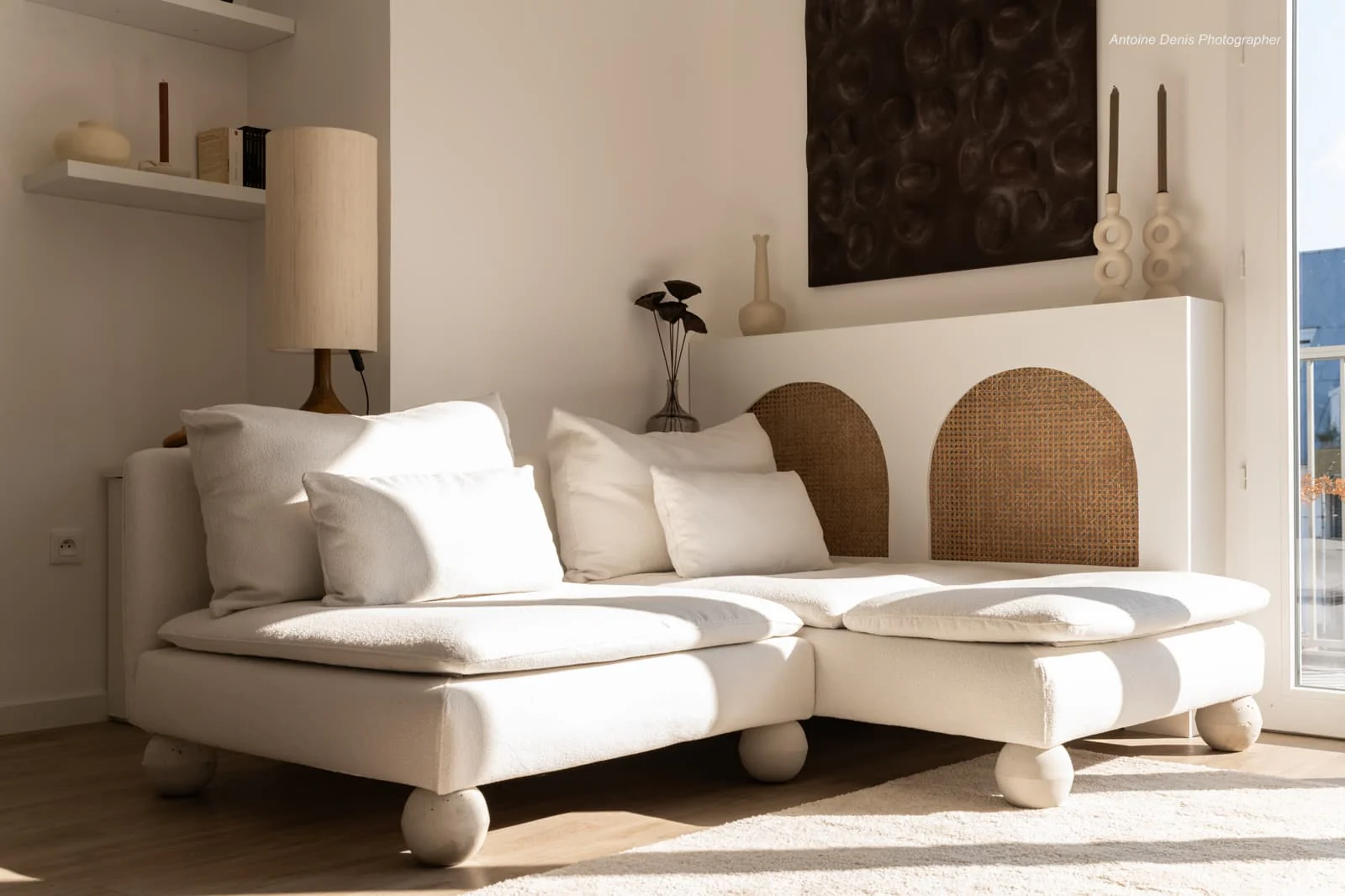 salon avec nouvelle housse de canapé IKEA Norsemaison salon avec nouvelle housse de canapé IKEA Norsemaison