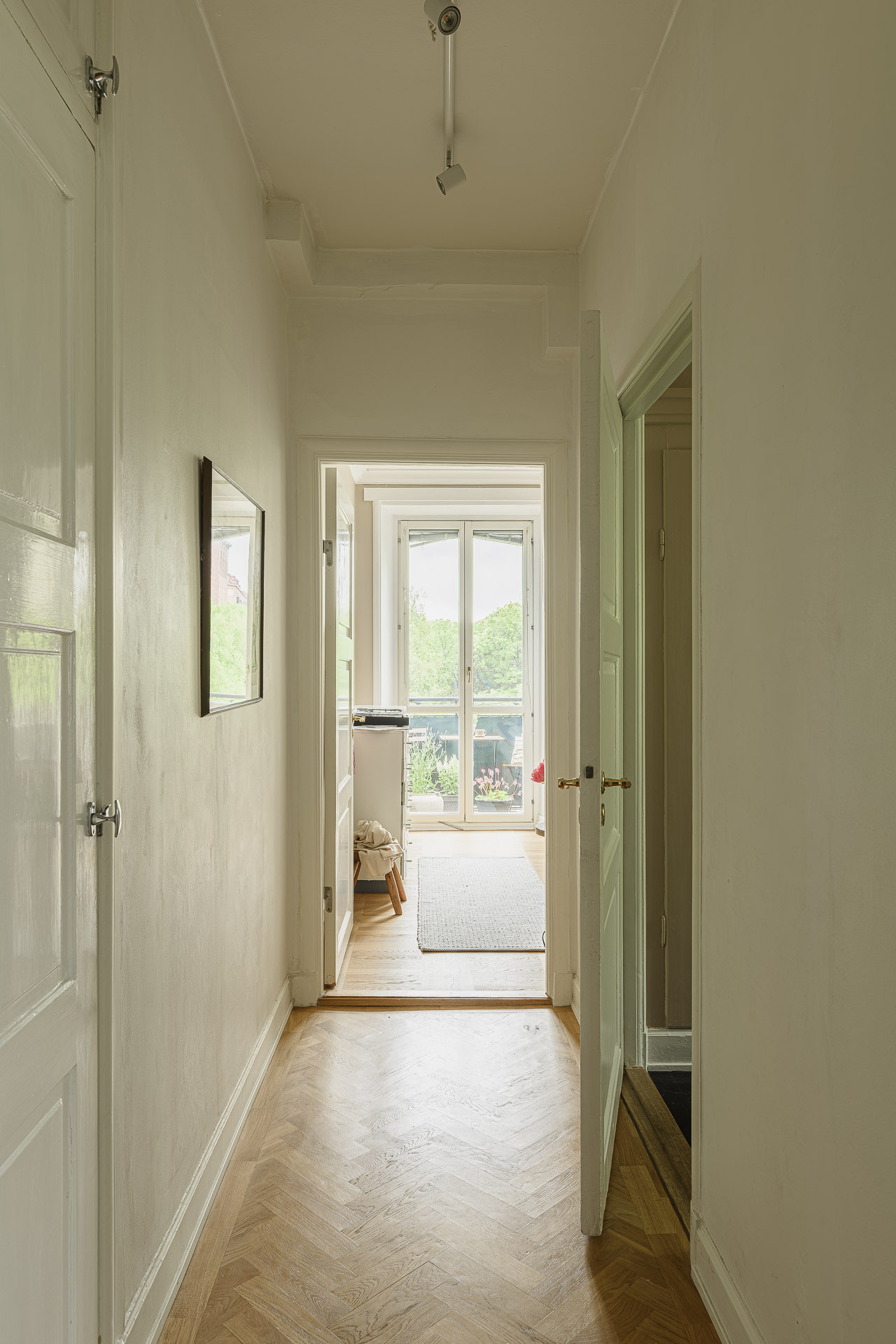 hallway in period apartment Sweden hallway in period apartment Sweden