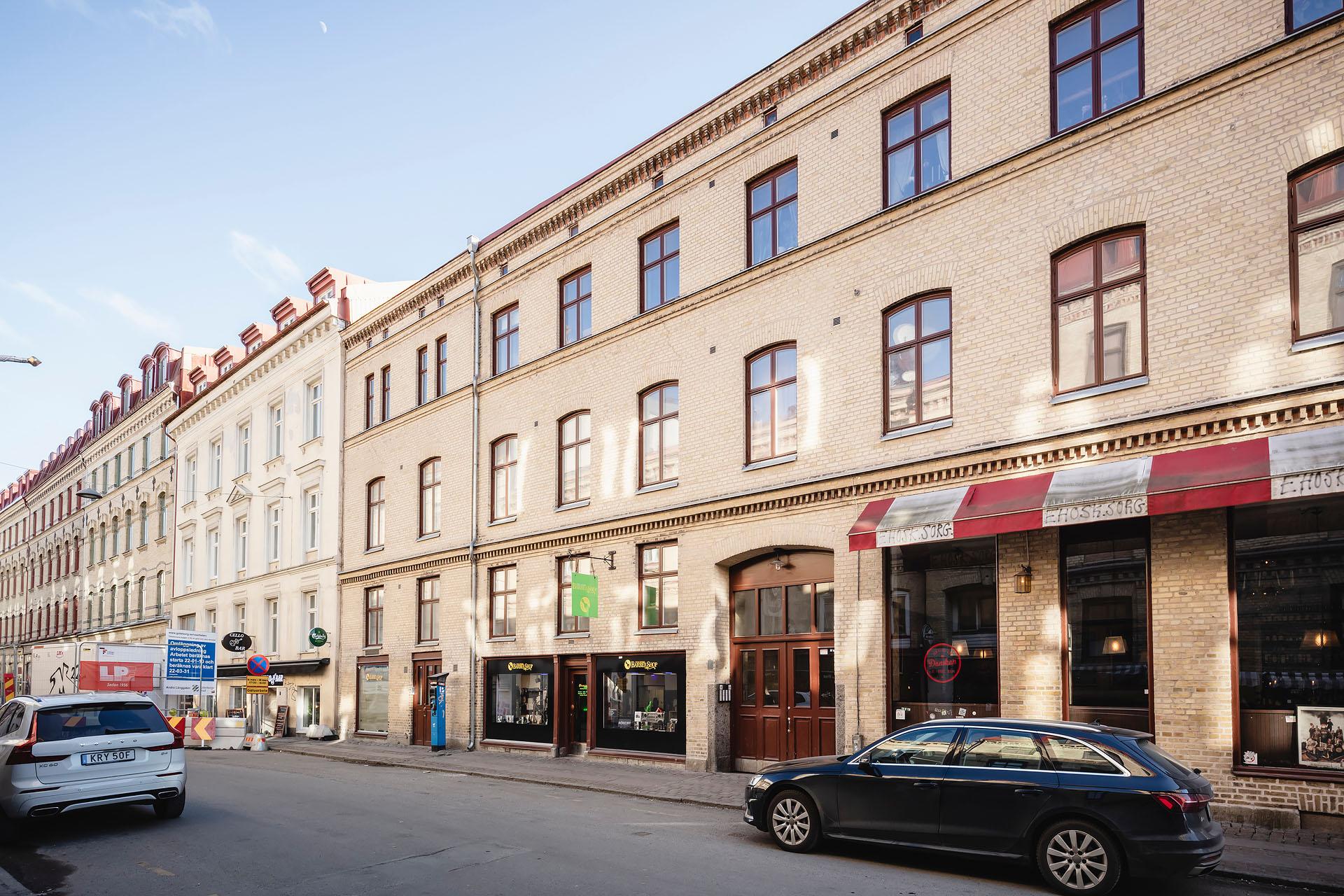 Swedish brick building Swedish brick building