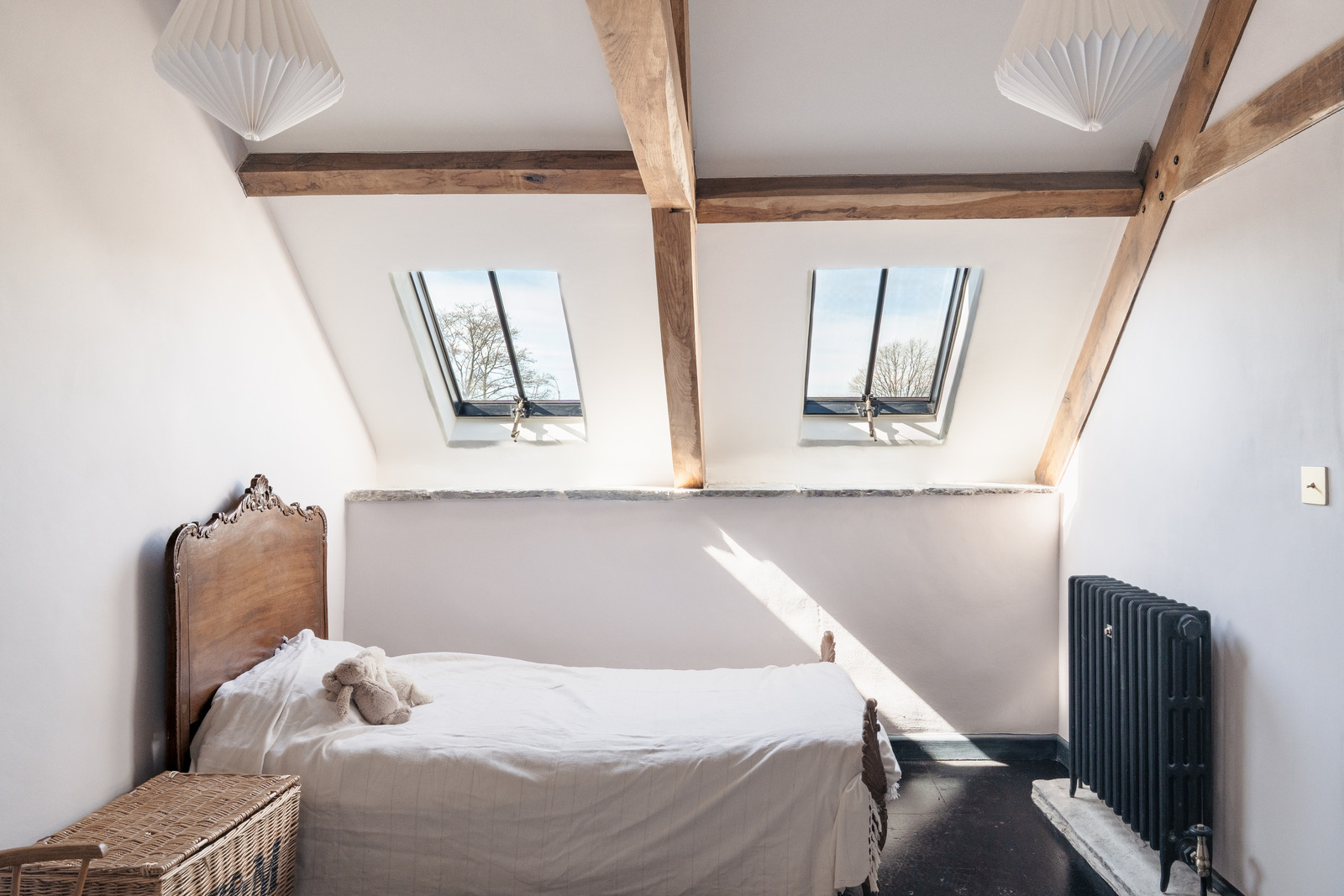 attic bedroom with beams period home attic bedroom with beams period home