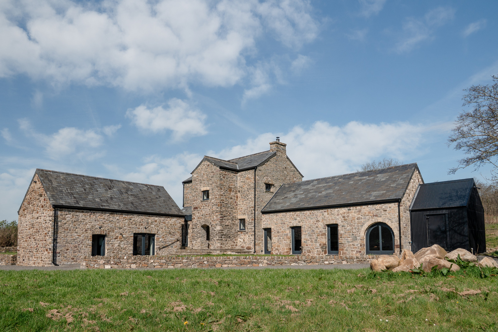 Welsh stone house Welsh stone house