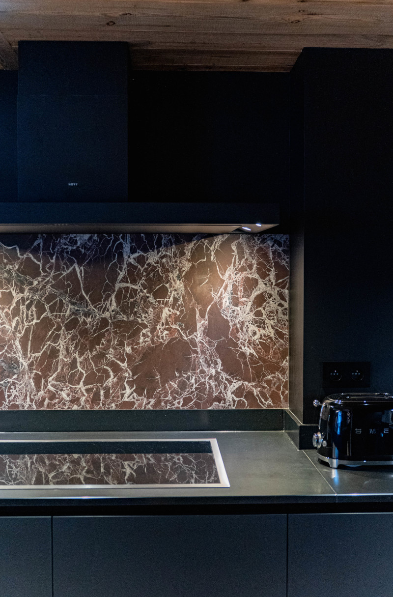 kitchen alpine Chalet J Méribel contemporary decor kitchen alpine Chalet J Méribel contemporary decor