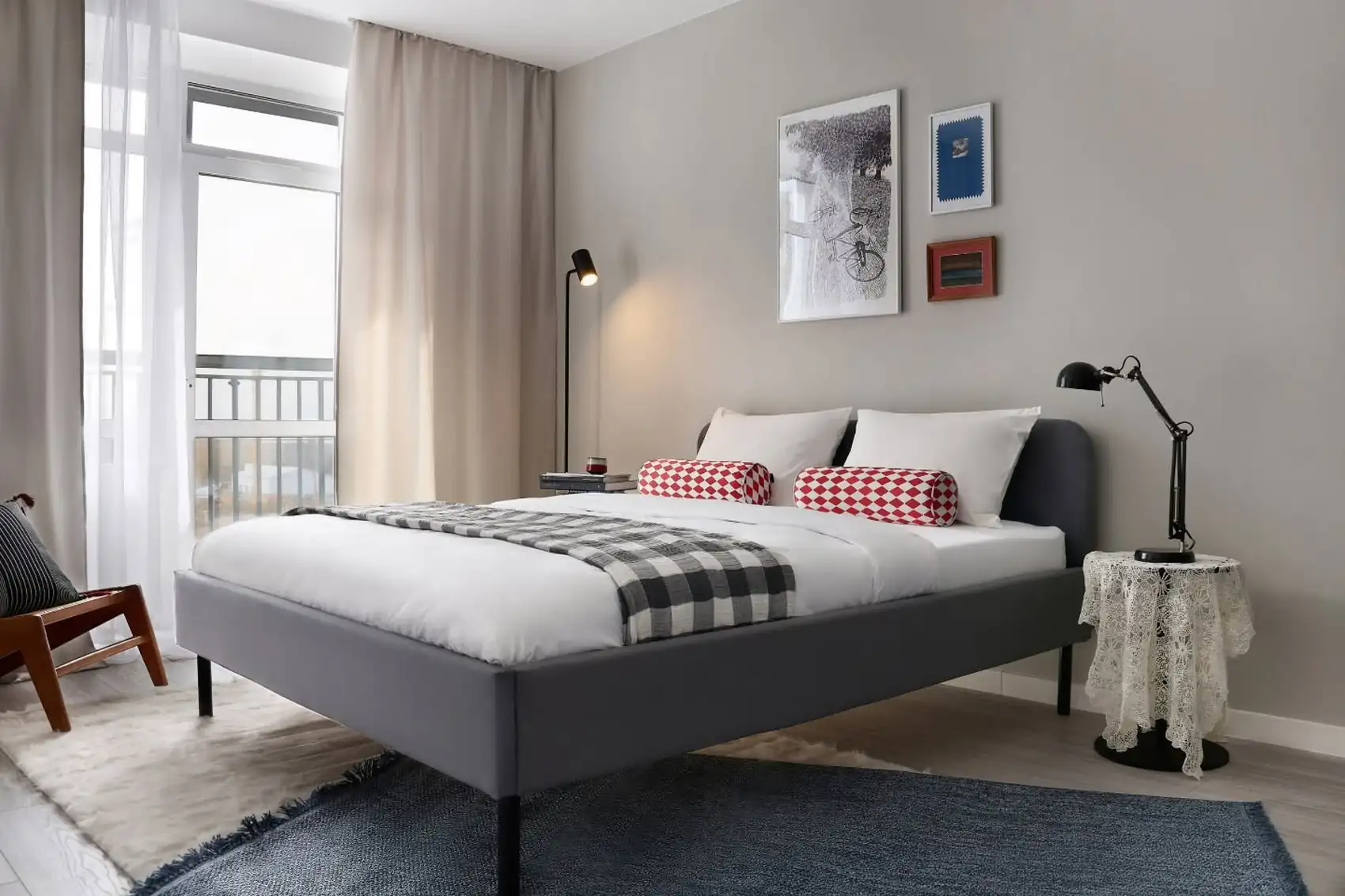 bedroom space contemporary decor 40sqm studio bedroom space contemporary decor 40sqm studio