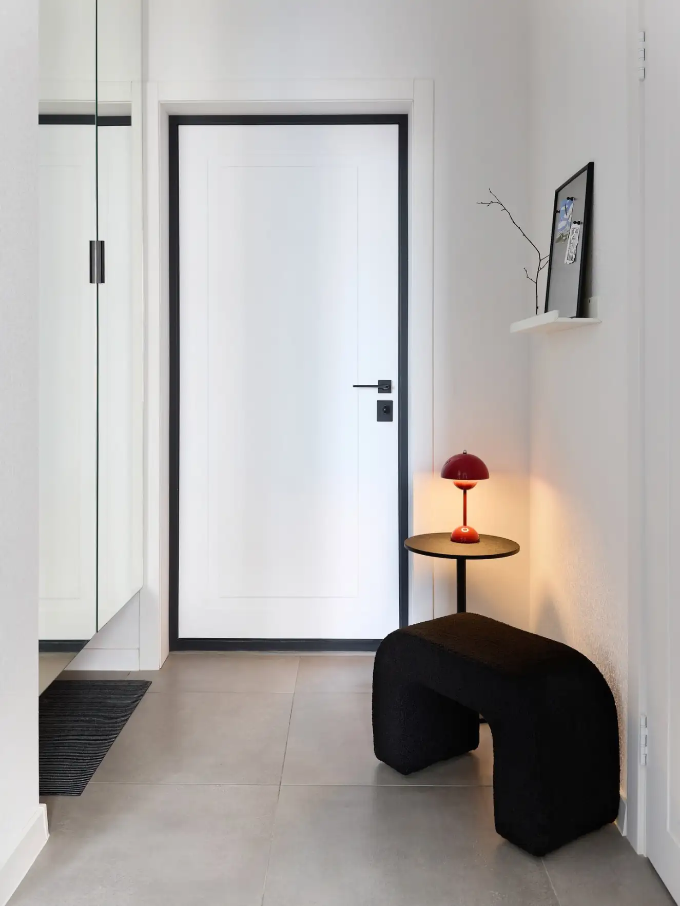 black and white entryway black and white entryway