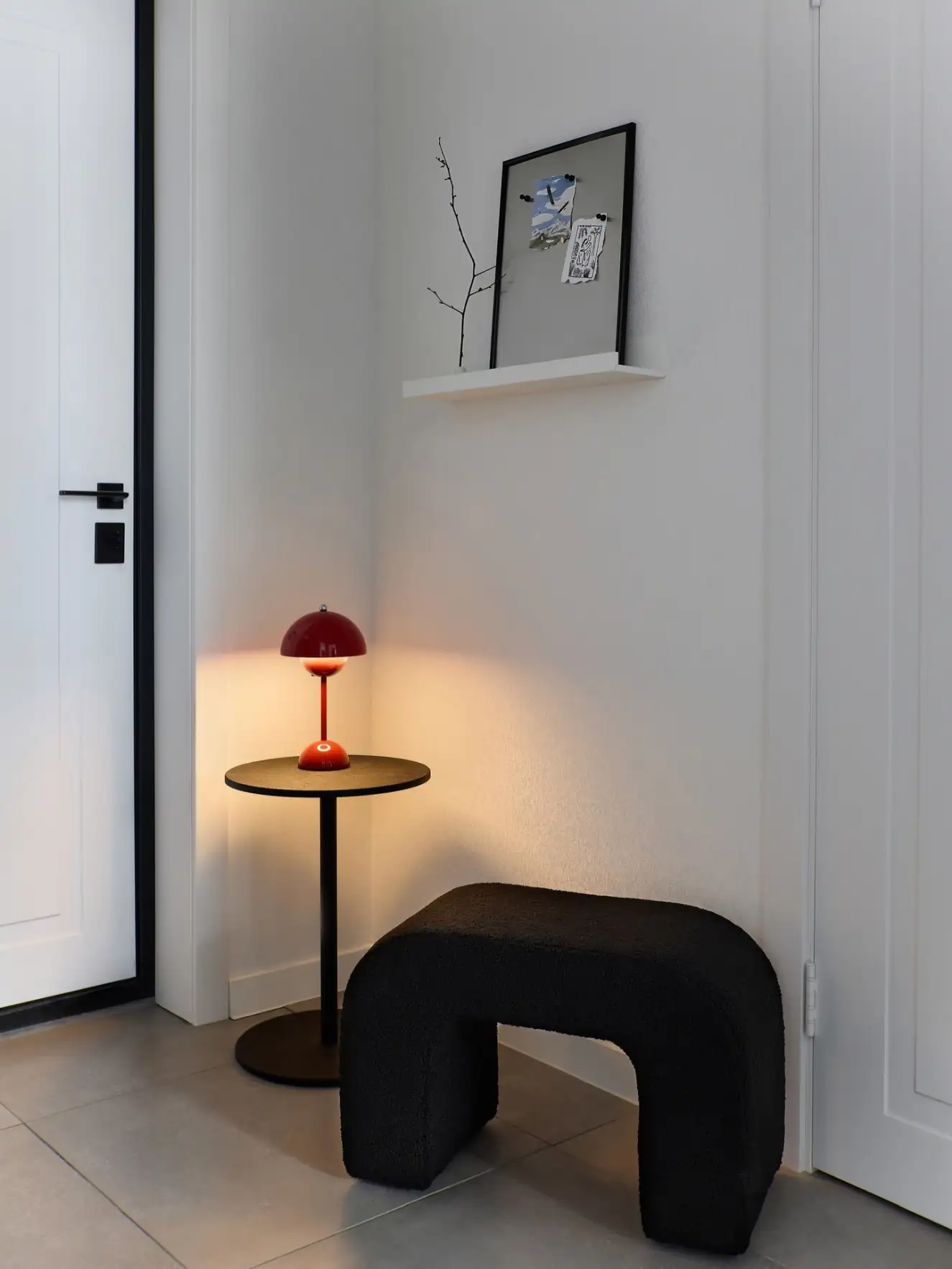 black and white entryway black and white entryway
