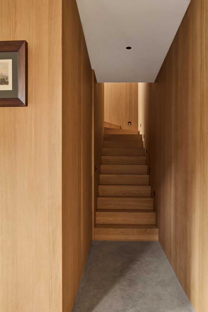 wooden staircase