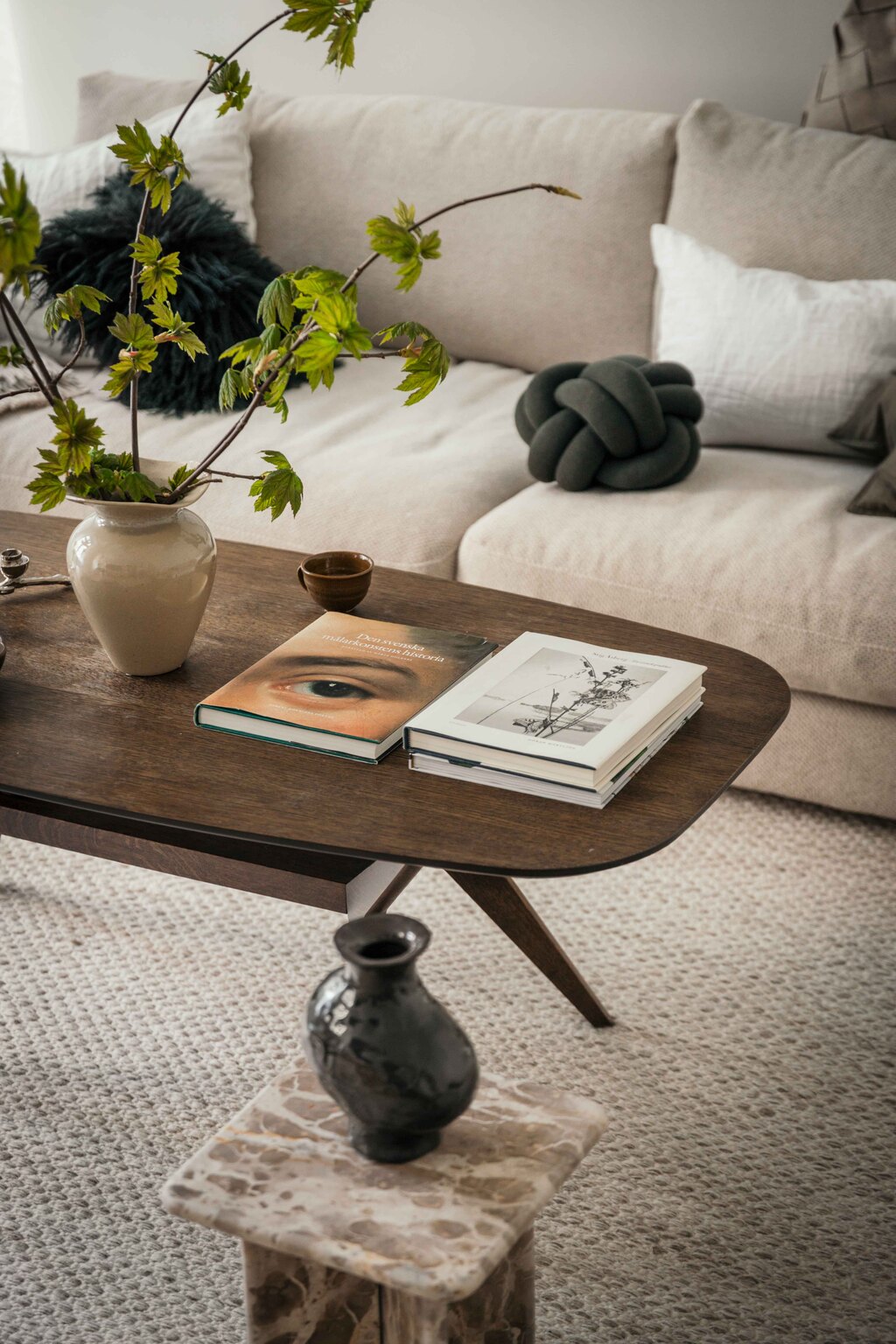 living room neutral tons 62sqm two-room apartment scandinavian decor living room neutral tons 62sqm two-room apartment scandinavian decor