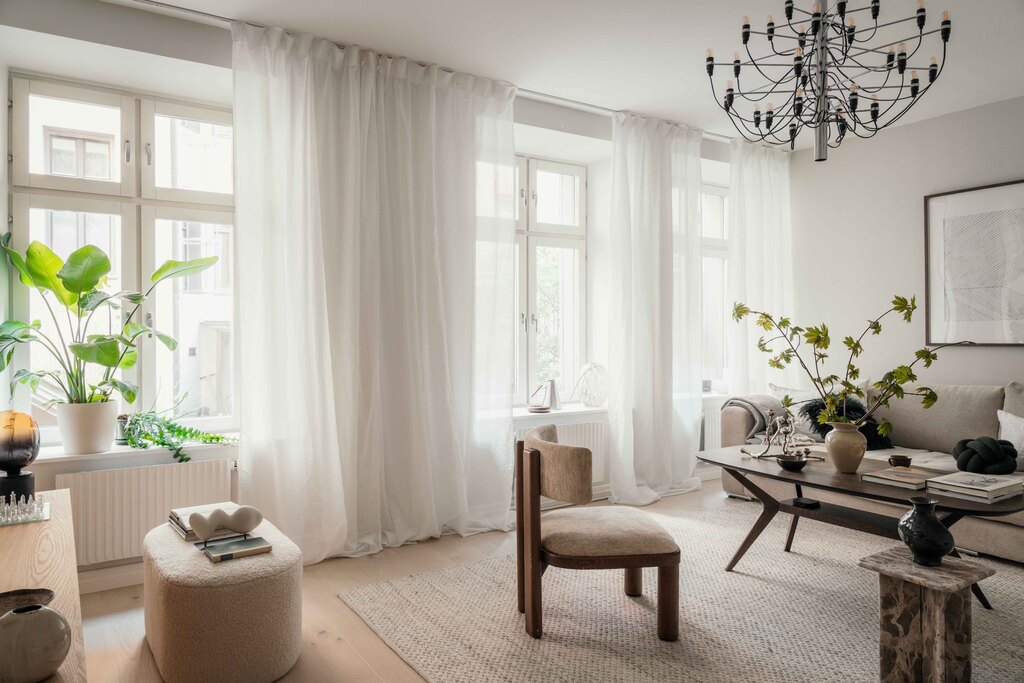 living room neutral tons 62sqm two-room apartment scandinavian decor living room neutral tons 62sqm two-room apartment scandinavian decor