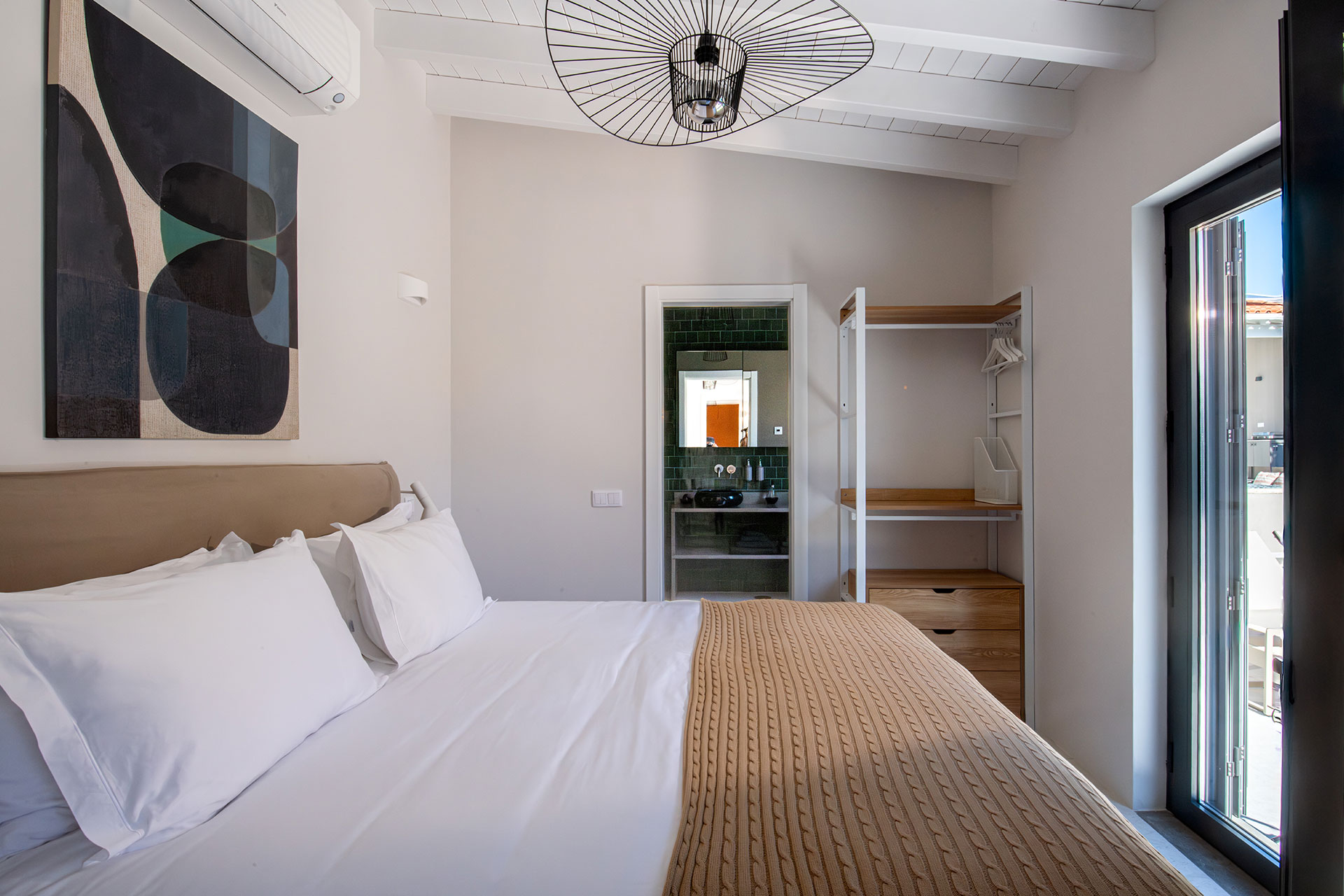 bedroom contemporary decor Casa Dima Algarve