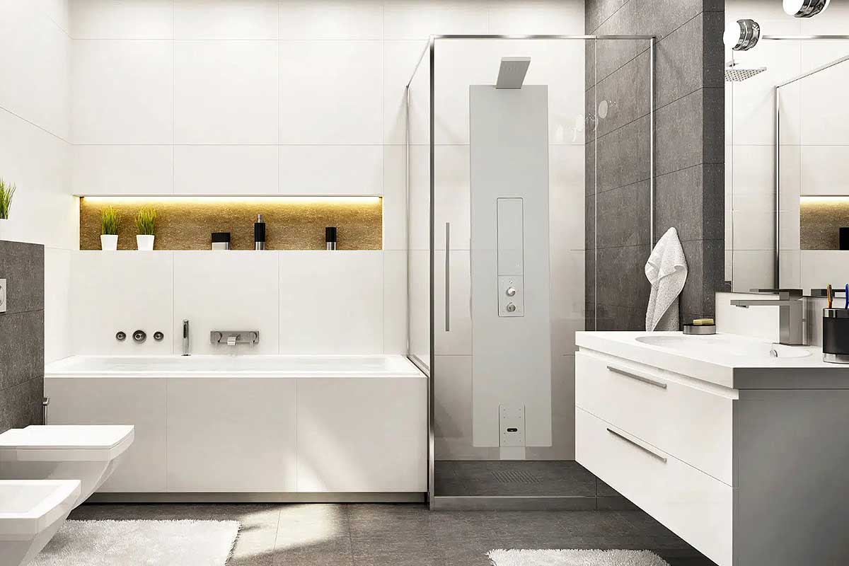 water-recycling shower IKEA