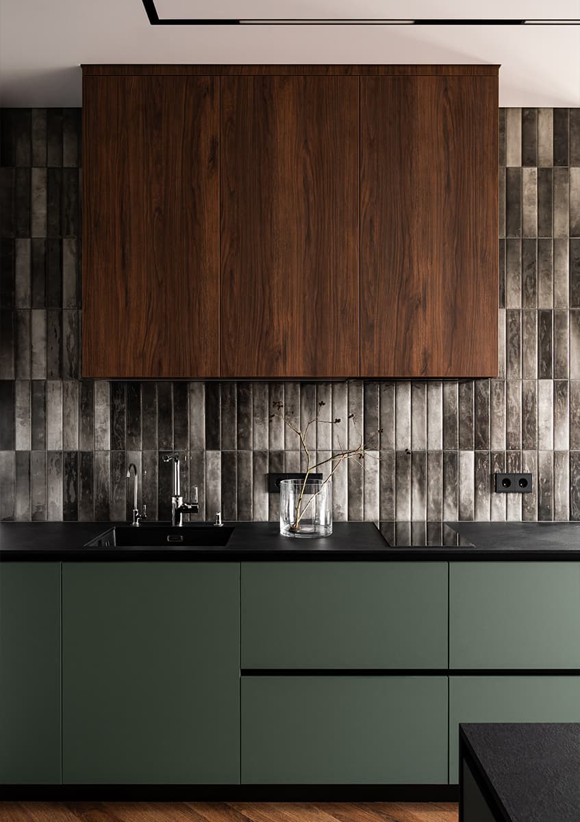 green and wood kitchen contemporary decor green and wood kitchen contemporary decor