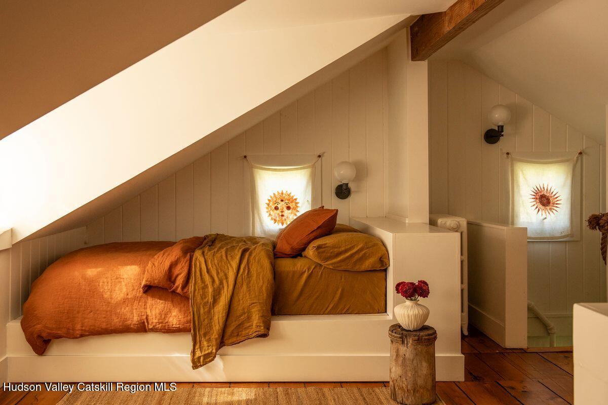 attic bedroom Garrett Stickles House attic bedroom Garrett Stickles House