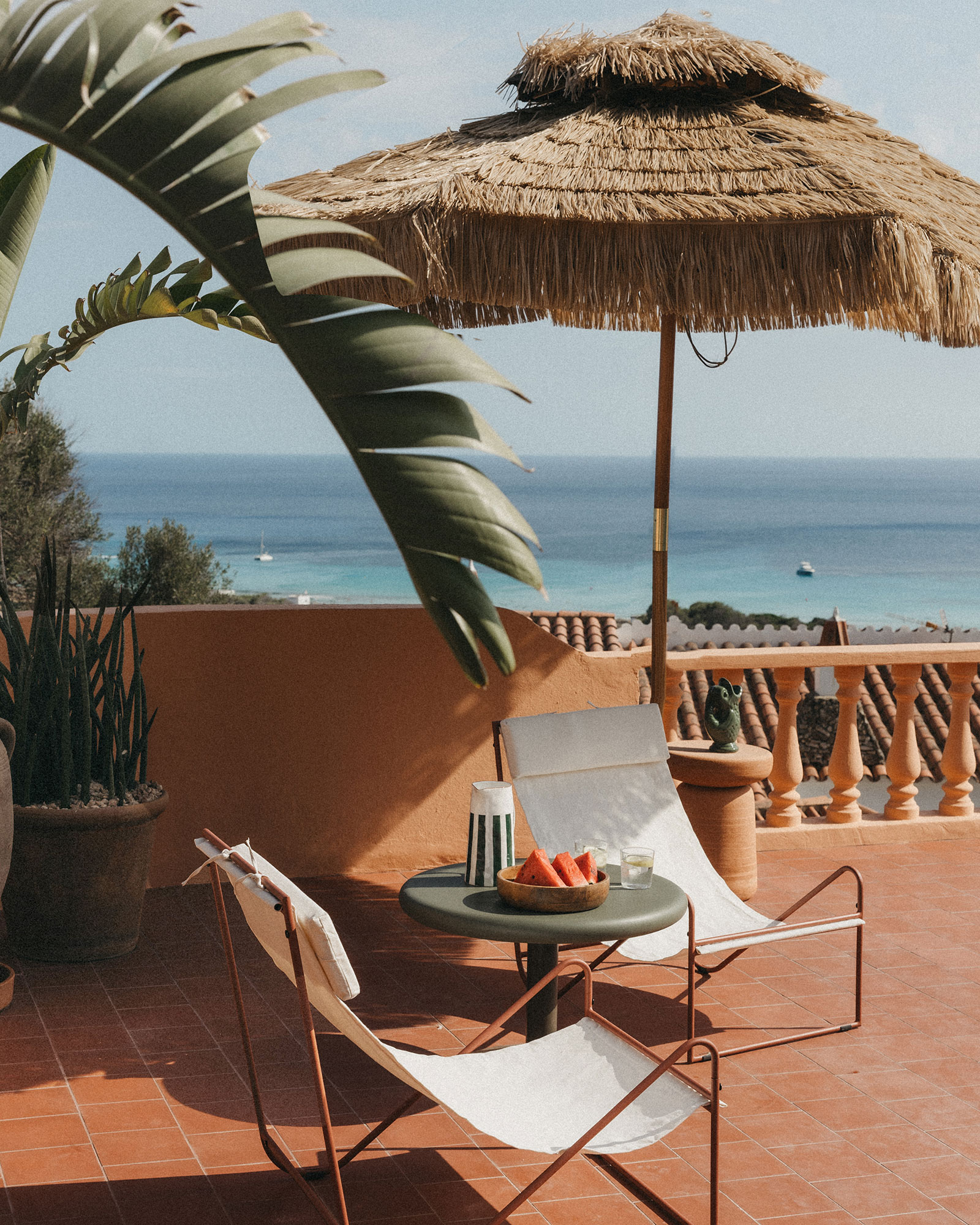 terrace with sea view El Puente Al Amor Menorca