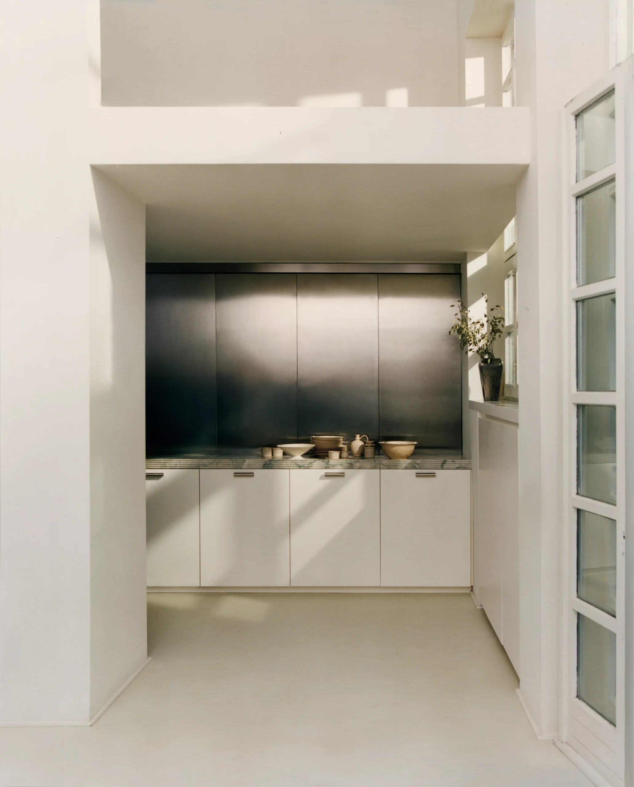 sleek kitchen