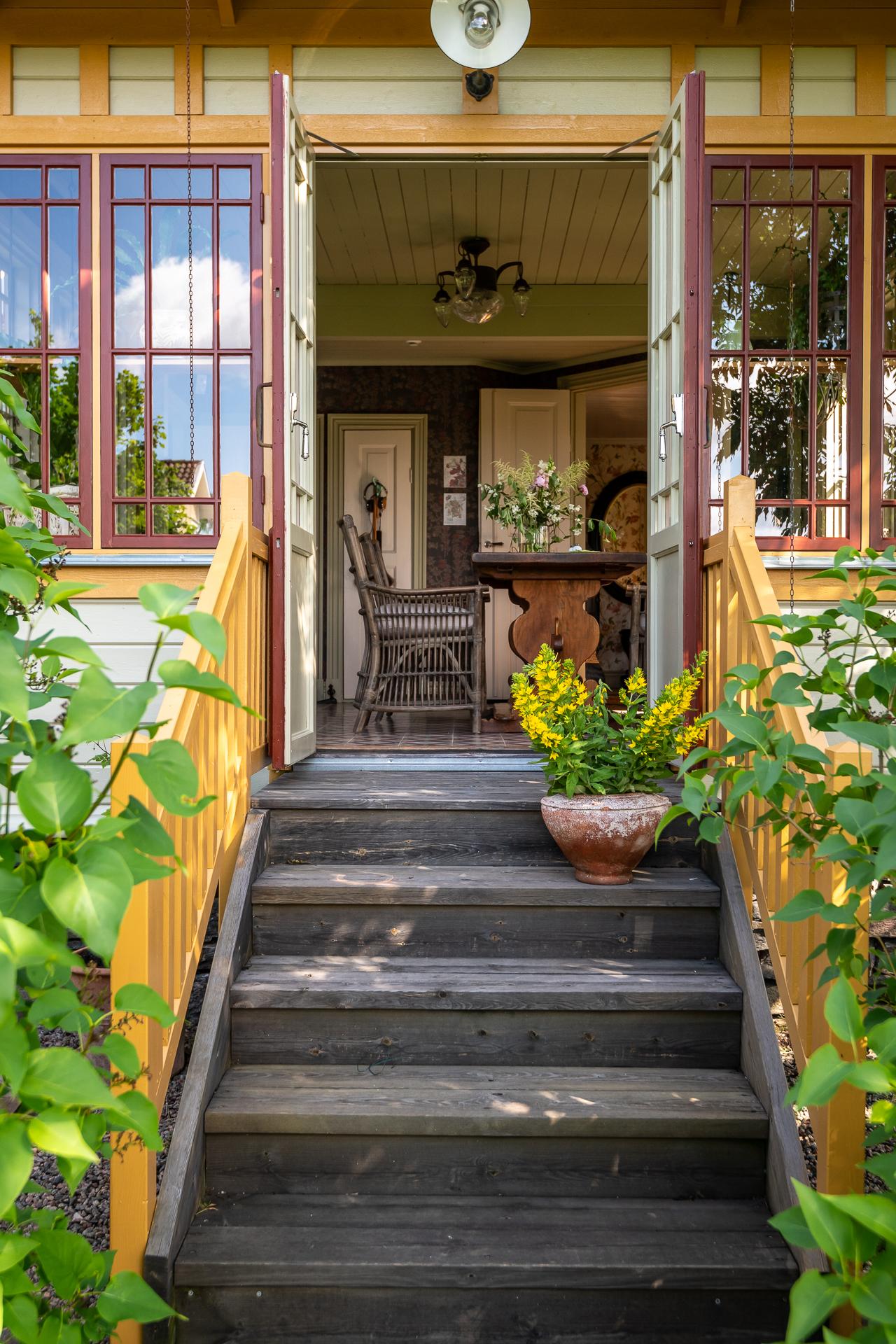 old wooden Swedish house