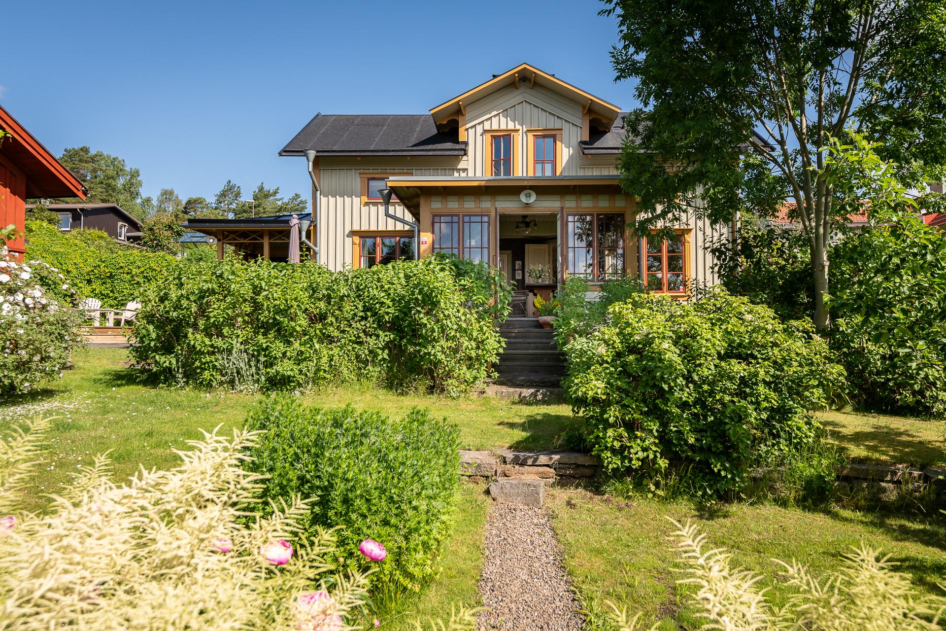old wooden Swedish house
