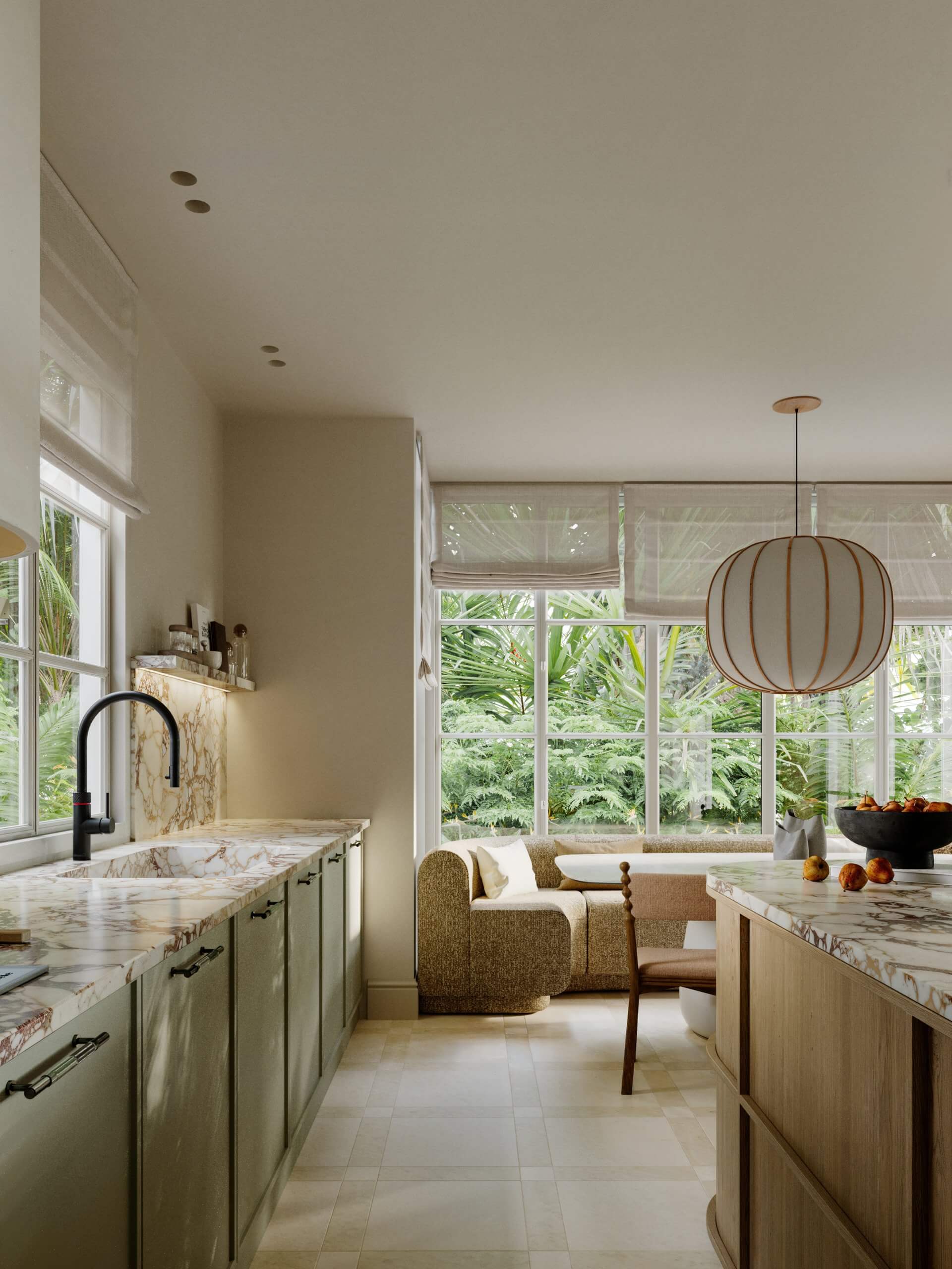 kitchen with island wood marble contemporary decor dining room kitchen with island wood marble contemporary decor dining room