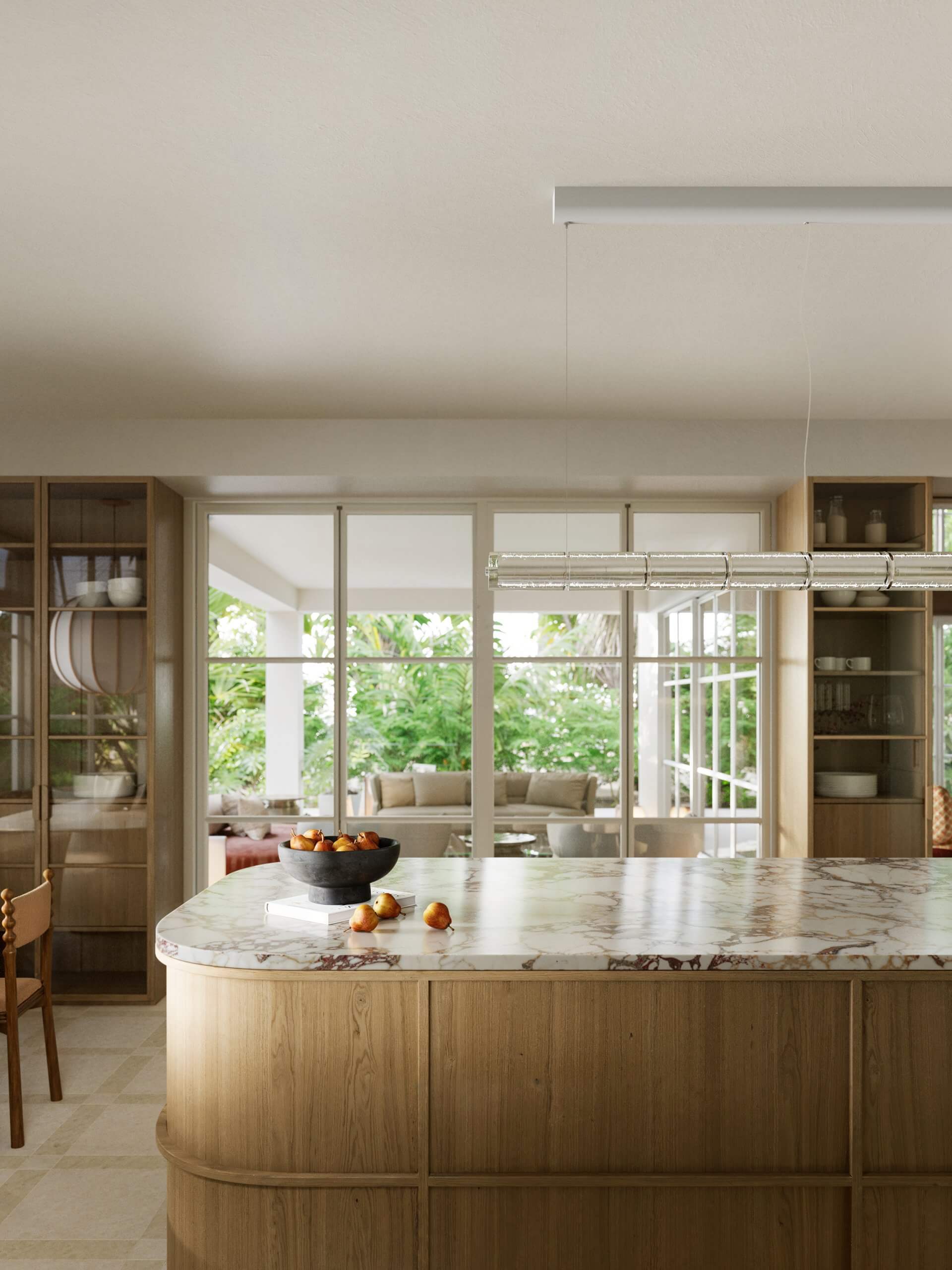 kitchen with island wood marble contemporary decor dining room kitchen with island wood marble contemporary decor dining room