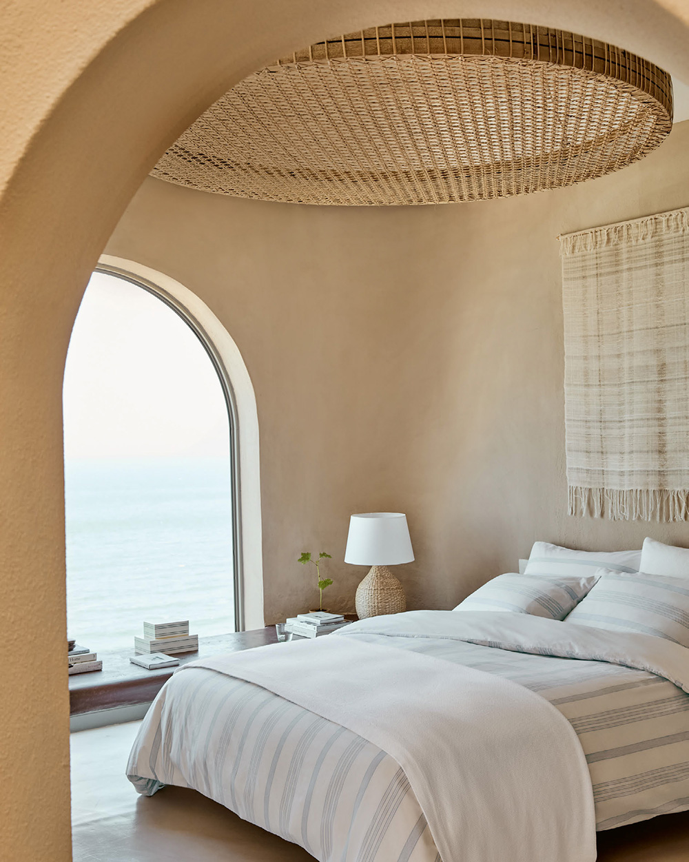 bedroom natural decor The White Company bedroom natural decor The White Company