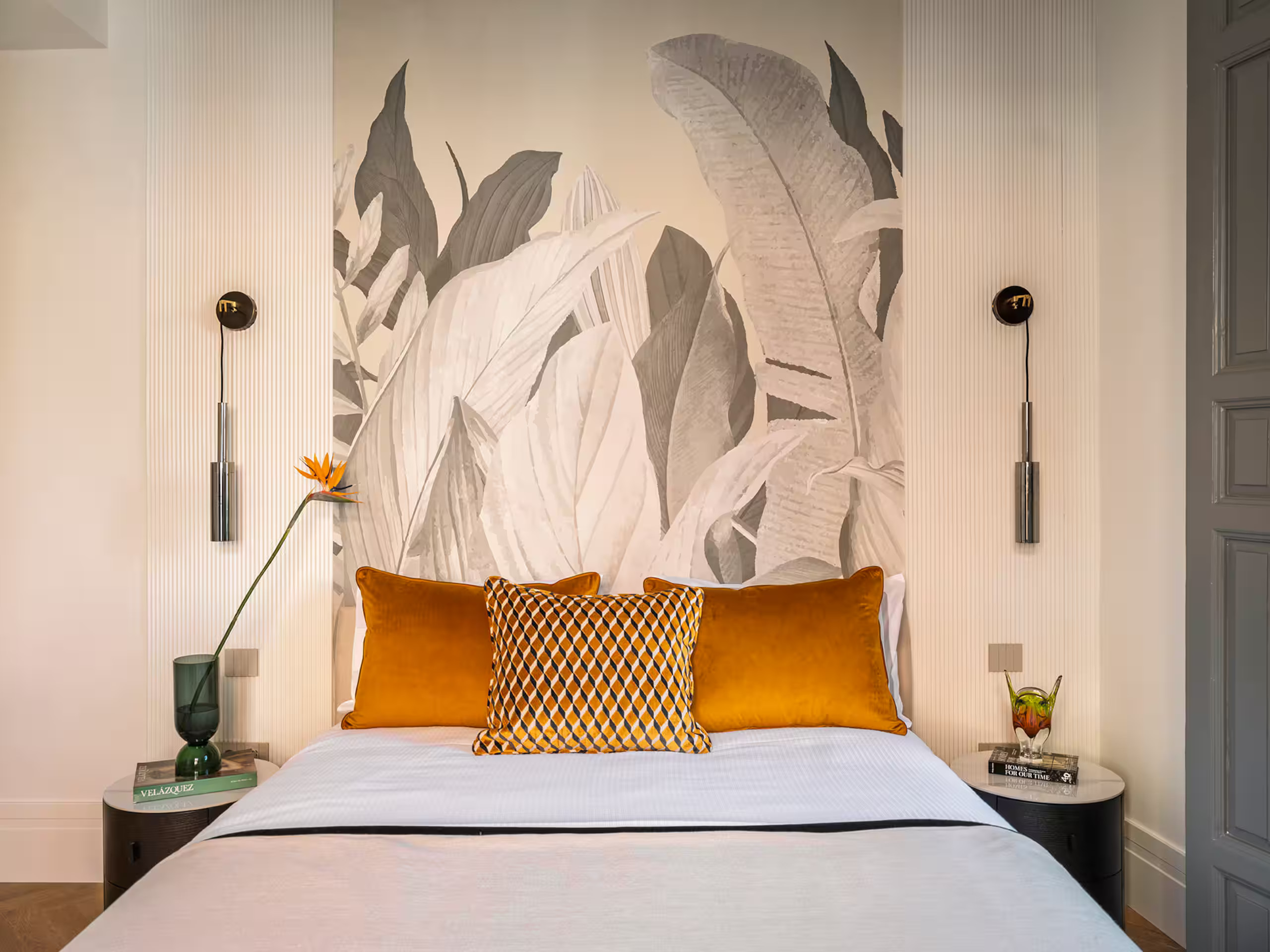 chambre appartement chic et design à Madrid Seven Balconies