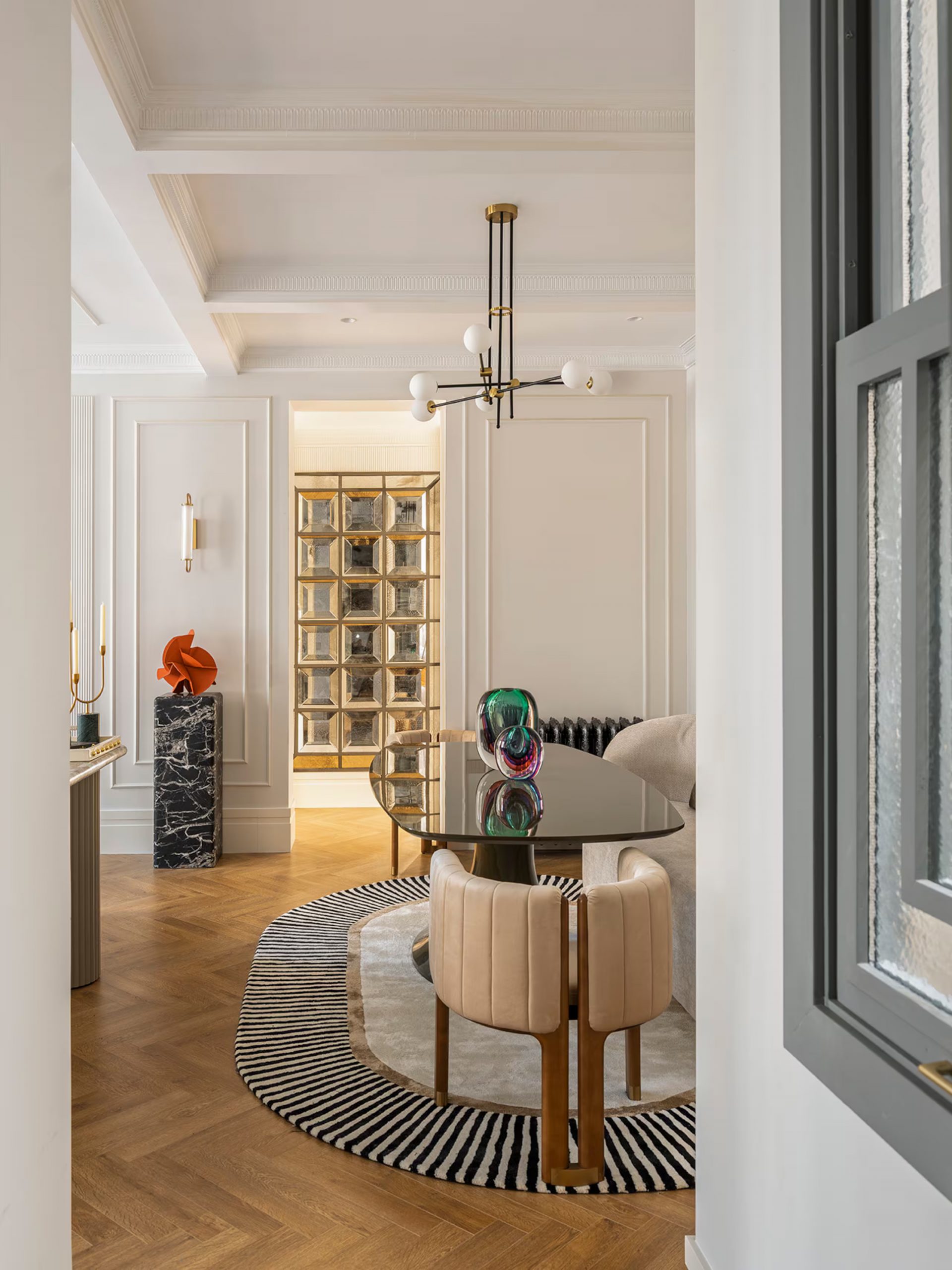 salon appartement chic et design à Madrid Seven Balconies