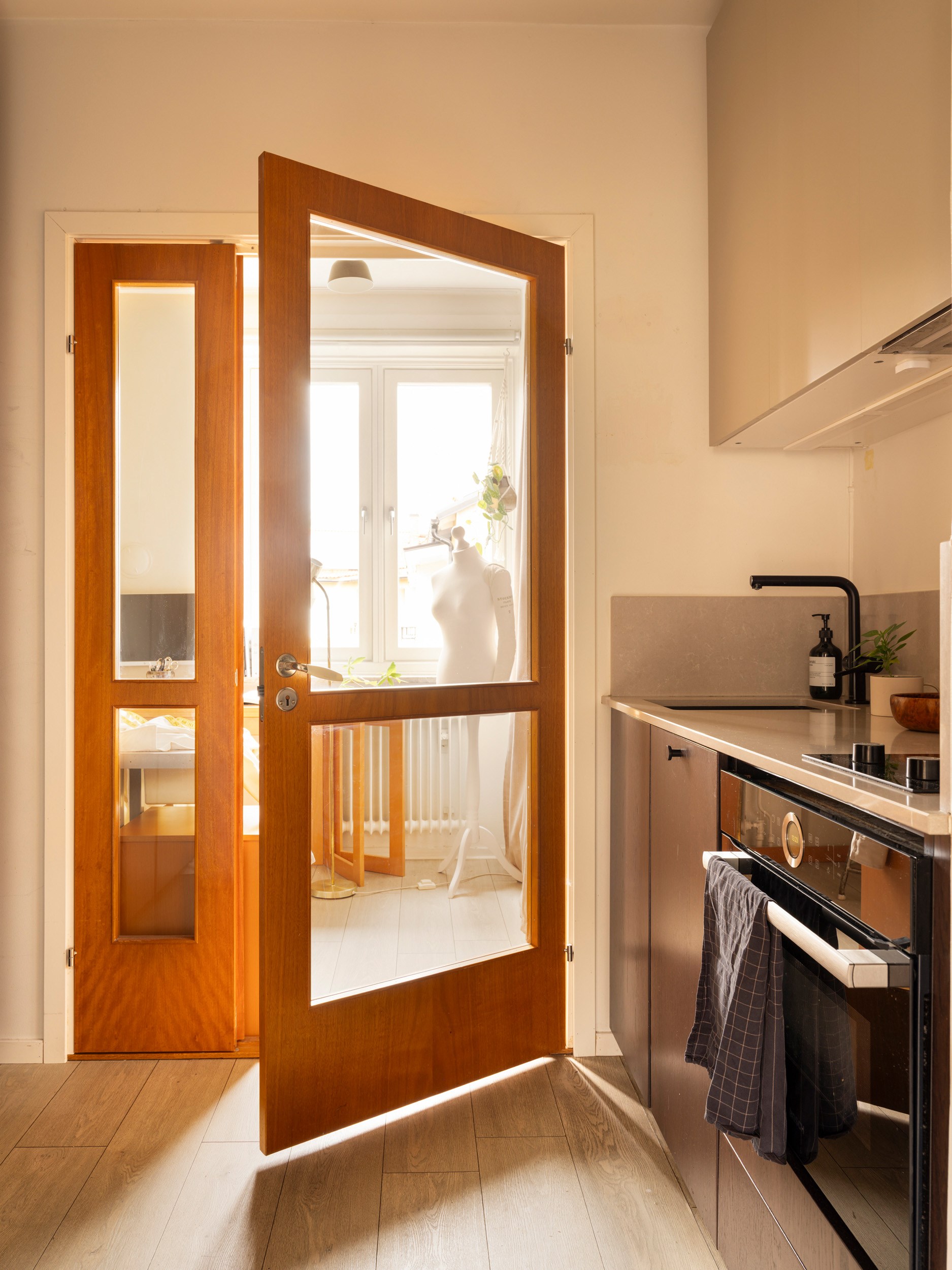 designer kitchen scandinavian ochre decor 67sqm apartment designer kitchen scandinavian ochre decor 67sqm apartment