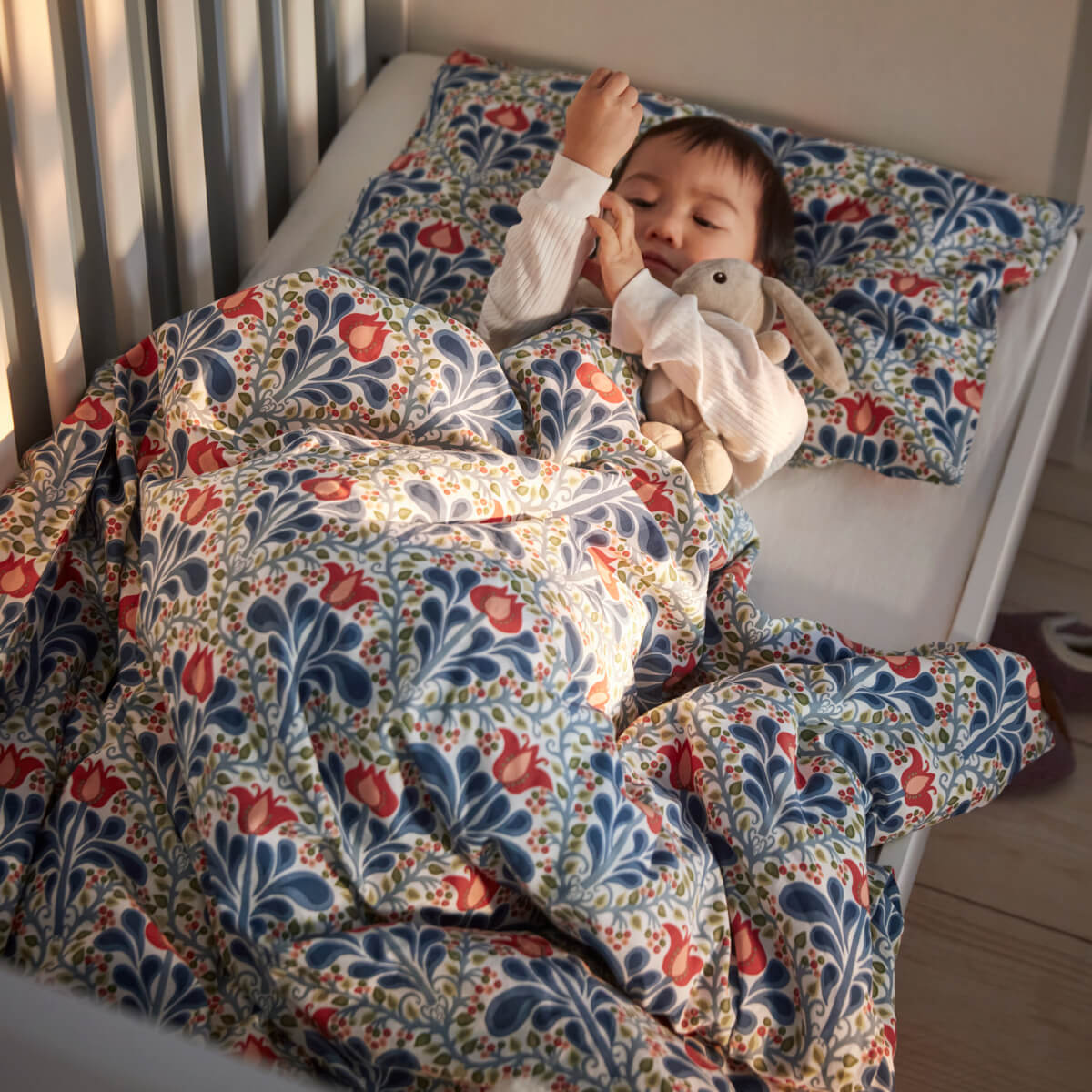 chambre enfant bleue