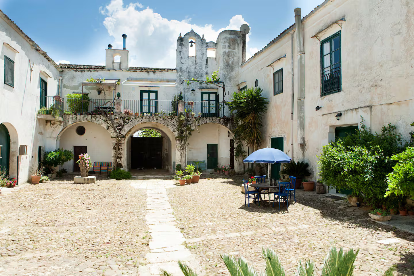 maison en Sicile ancienne ferme fortifiée Baglio Cappello 