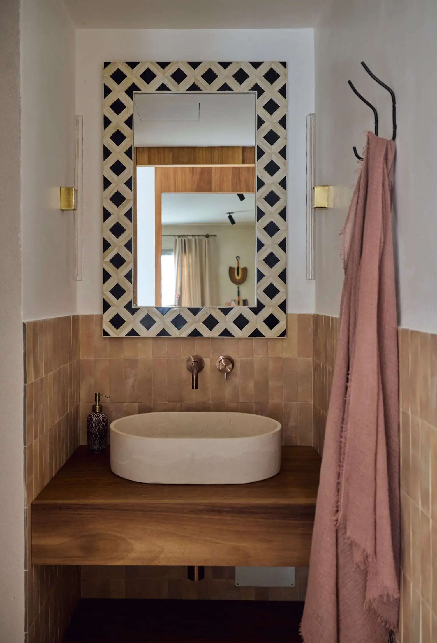 salle de bain maison Minorque vue mer salle de bain maison Minorque vue mer