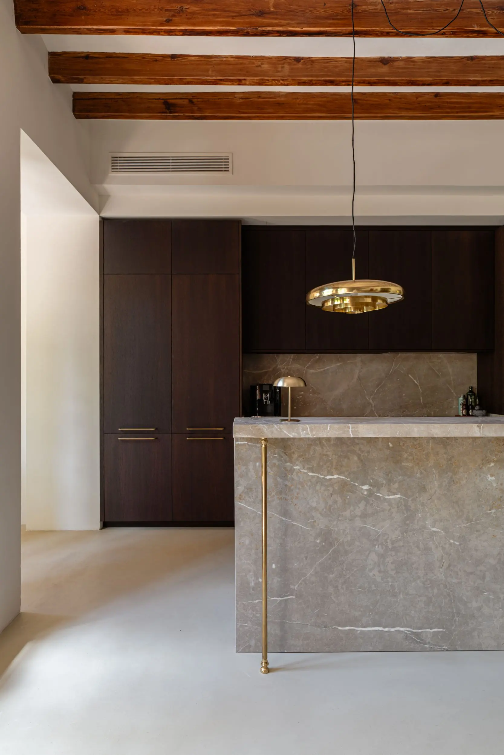 designer kitchen with old beams townhouse in Mallorca with pool Sa Casona by Berrow designer kitchen with old beams townhouse in Mallorca with pool Sa Casona by Berrow