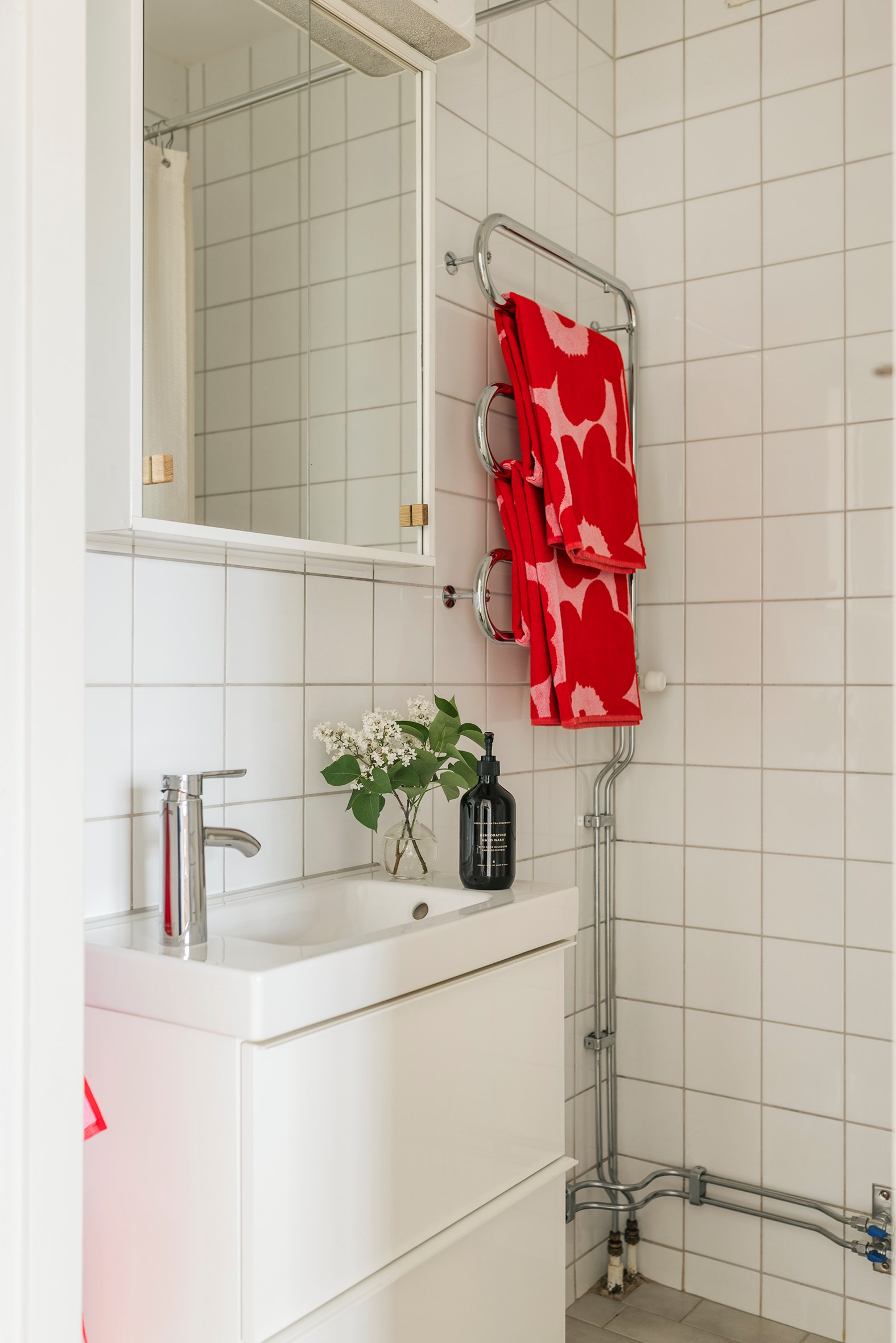 white bathroom
