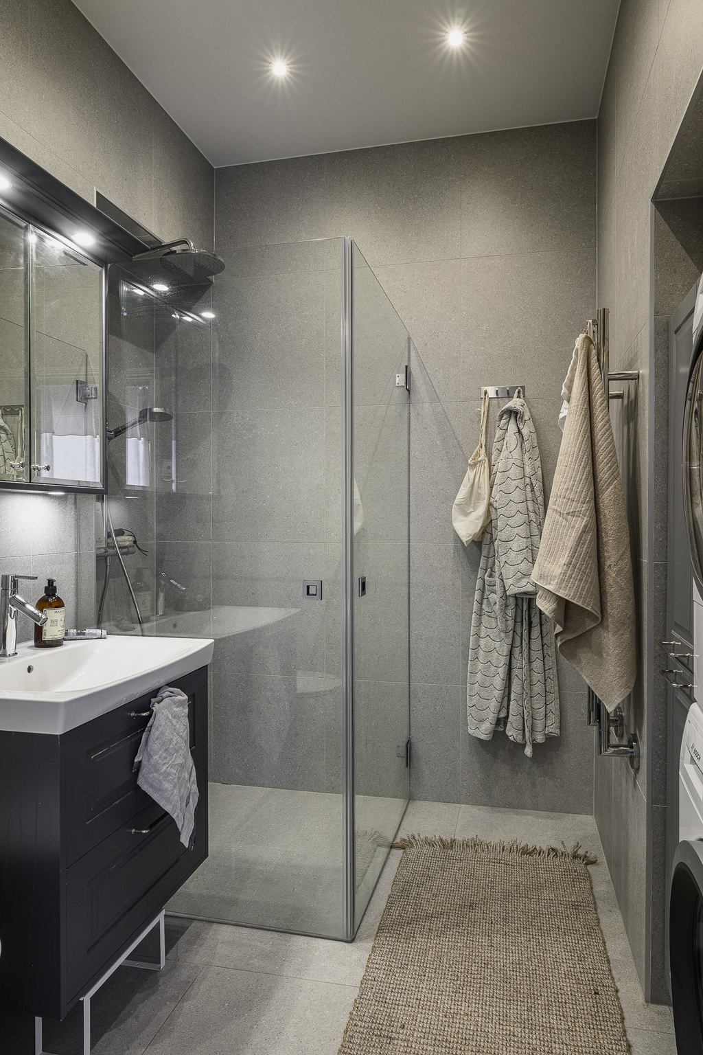salle de bain grise moderne salle de bain grise moderne