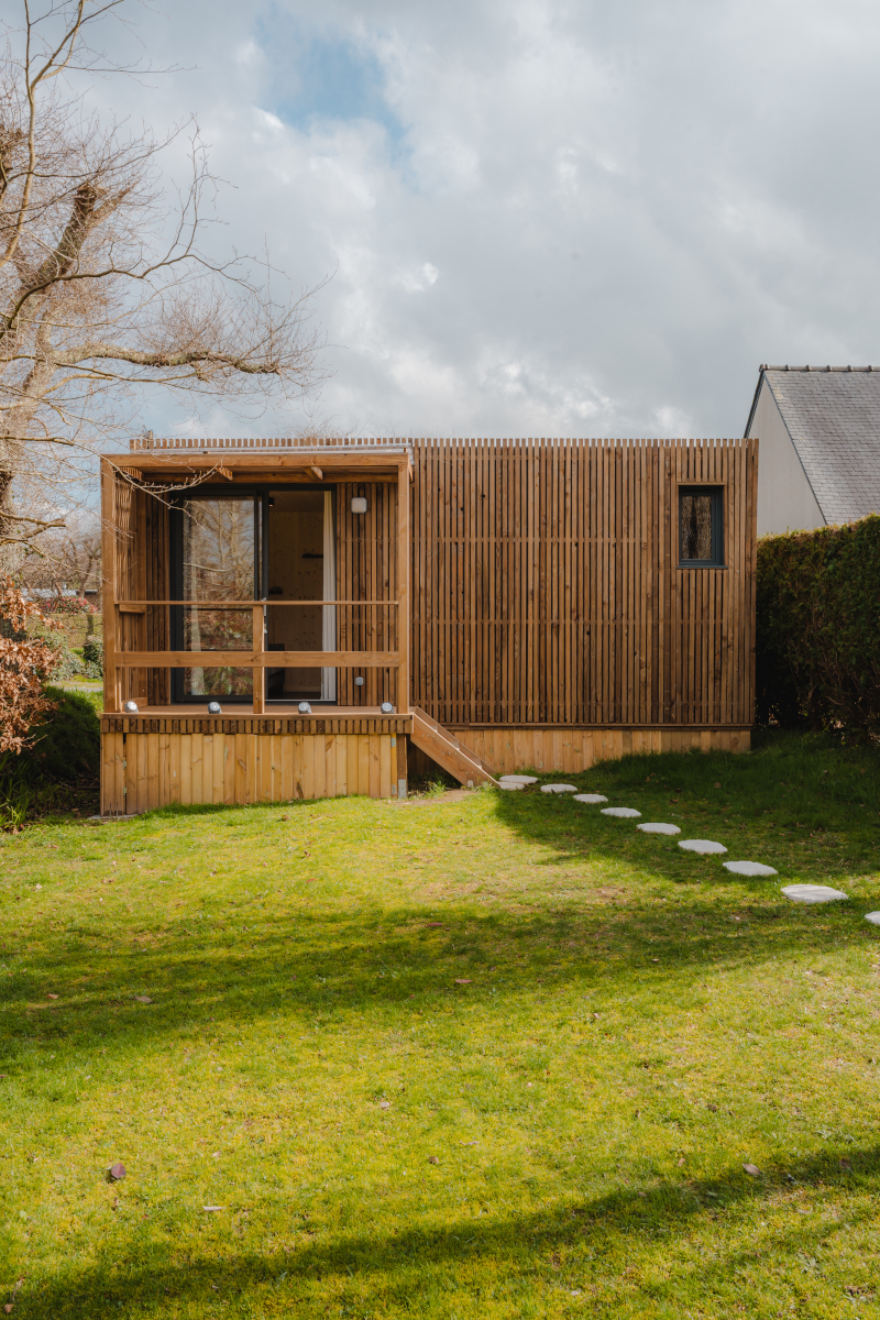 studio de jardin en bois de 60m2 Trebeurden par Greenkub studio de jardin en bois de 60m2 Trebeurden par Greenkub