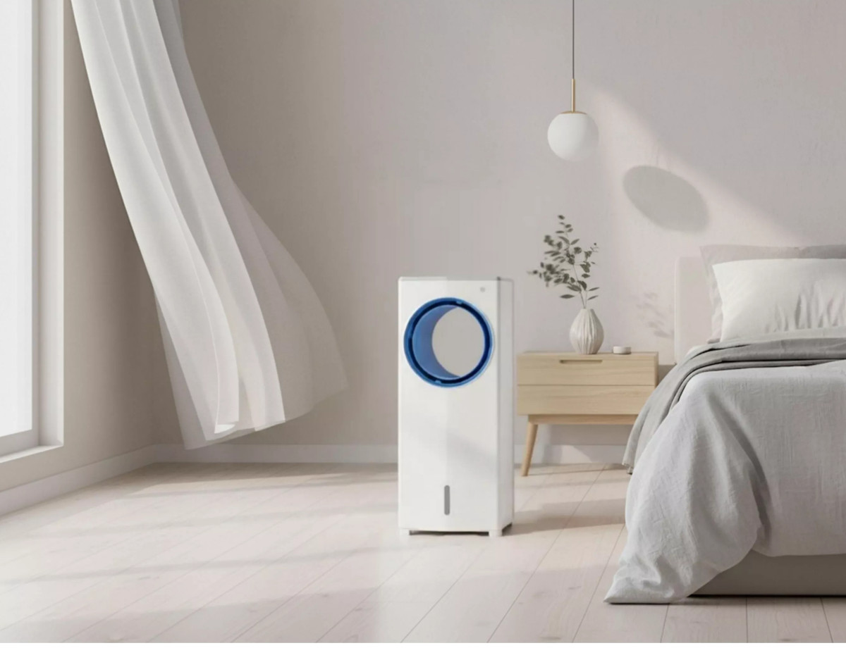 rafraîchisseur d'air design Ventilateur ou rafraîchisseur d'air anti canicule, comment bien choisir en 2026
