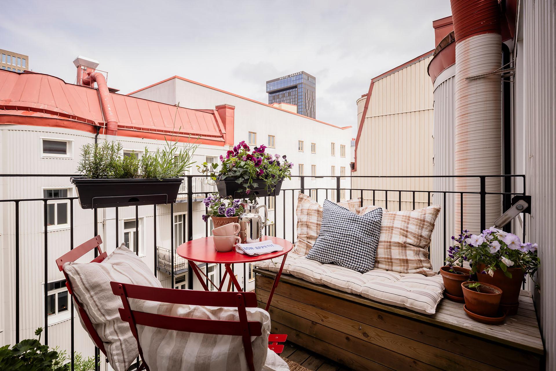 balcon sur cour