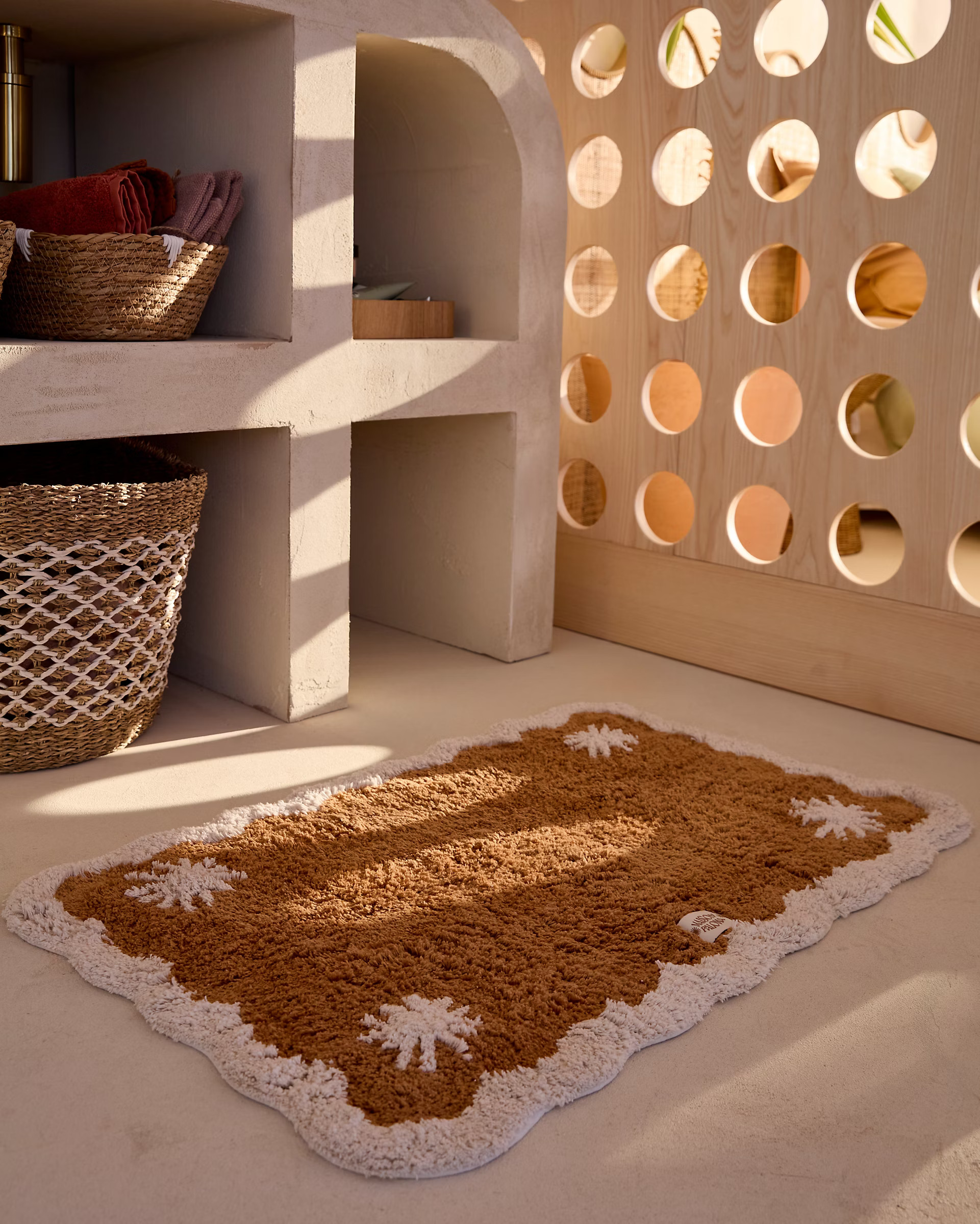 tapis de bain collaboration Castorama x Maison Paloma