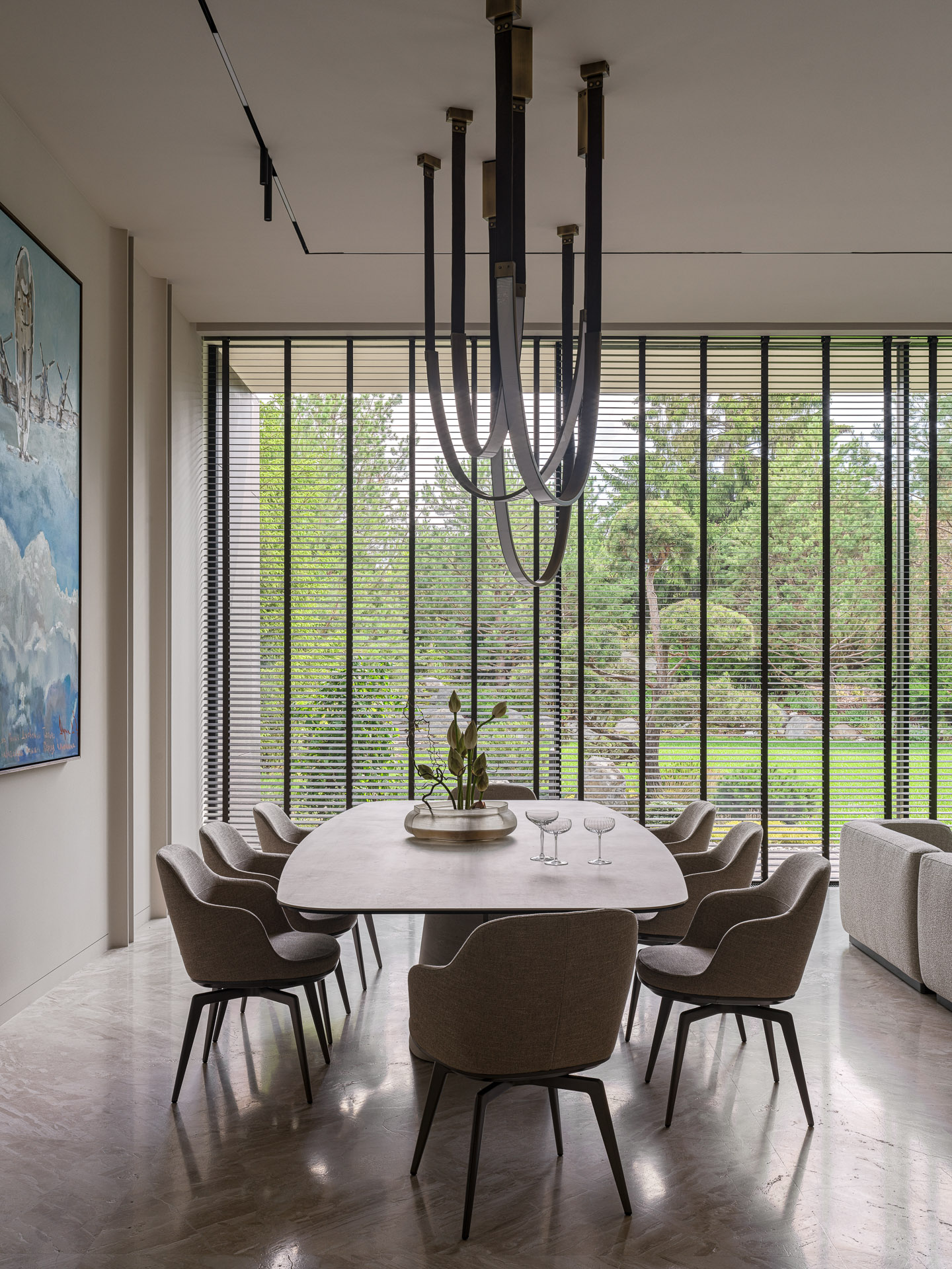 salle à manger avec baie vitrée décoration contemporaine maison contemporaine salle à manger avec baie vitrée décoration contemporaine maison contemporaine