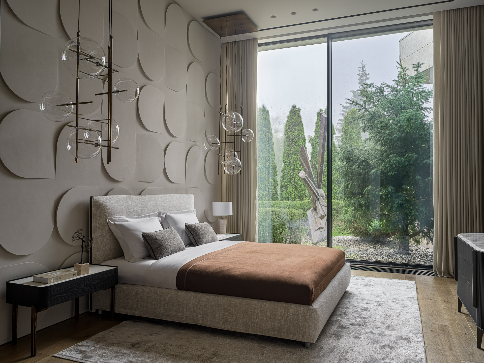 chambre avec baie vitrée décoration contemporaine maison contemporaine chambre avec baie vitrée décoration contemporaine maison contemporaine
